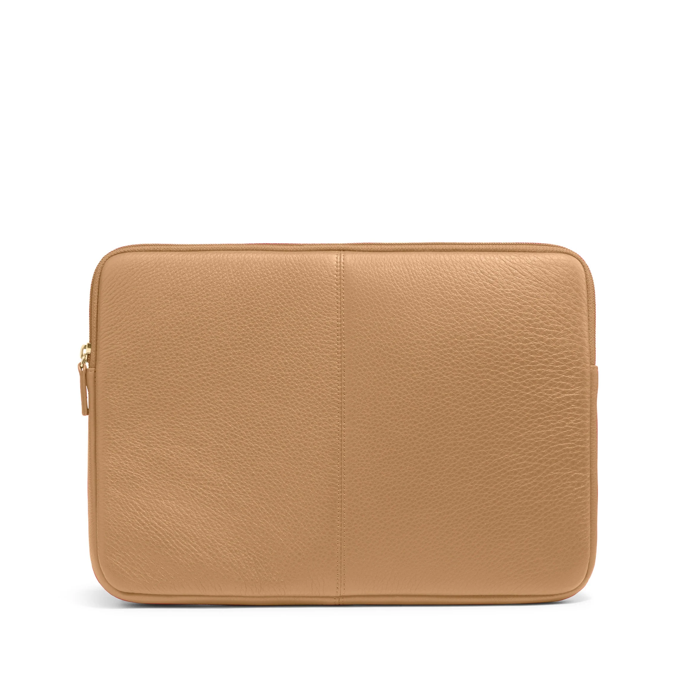 13/14 Inch Slim Laptop Sleeve Camel - Image 5