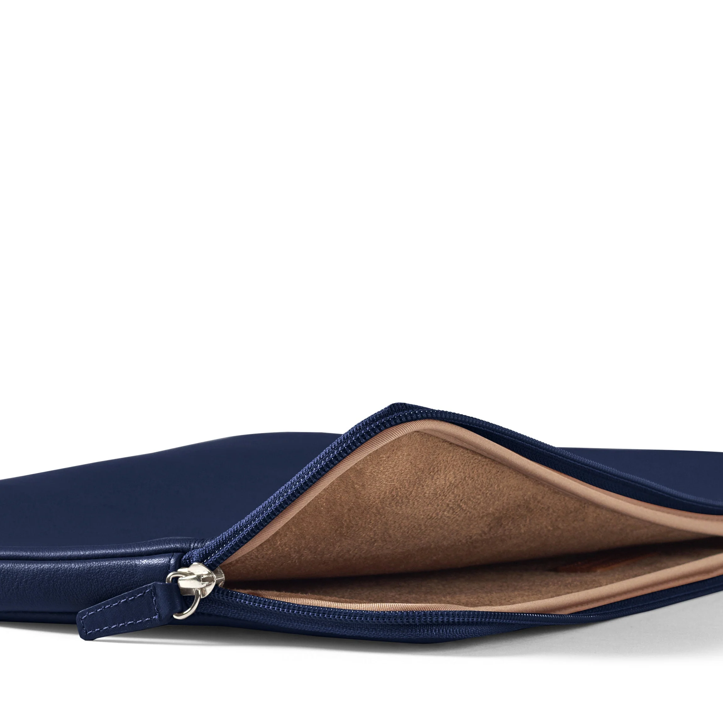 15/16 Inch MacBook Sleeve Navy Blue - Image 4