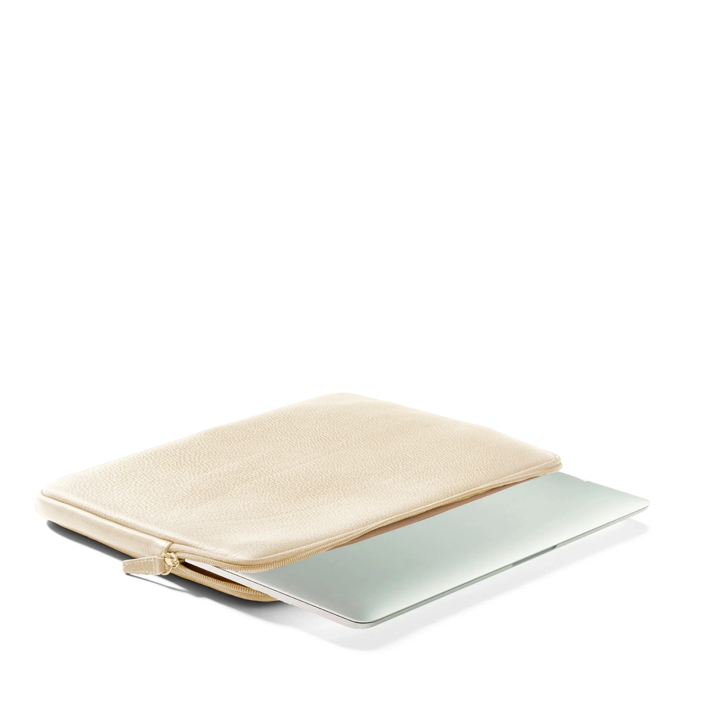 15/16 Inch Slim Laptop Sleeve Sand - Image 2
