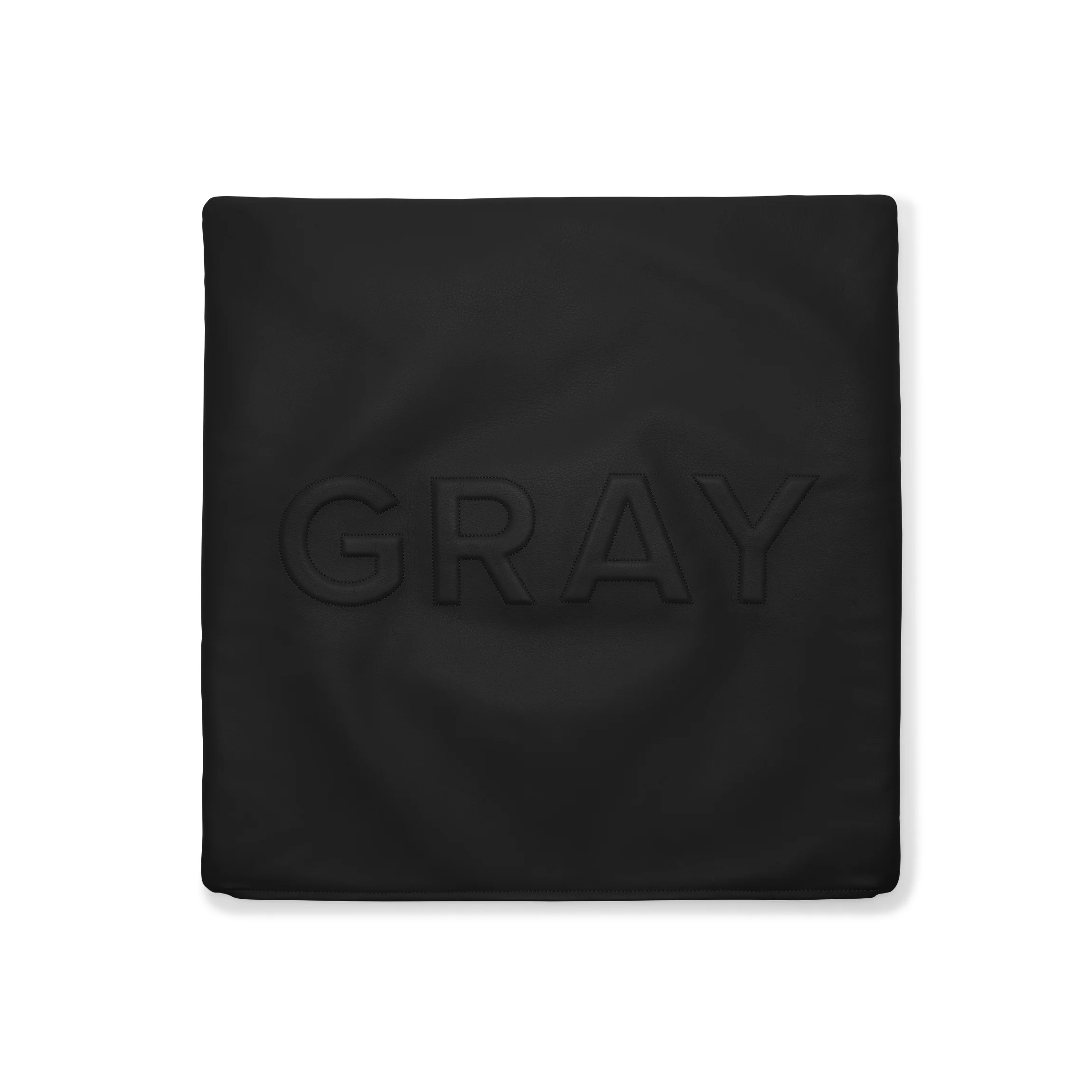 20x20 Square Pillow Black Onyx - Image 5