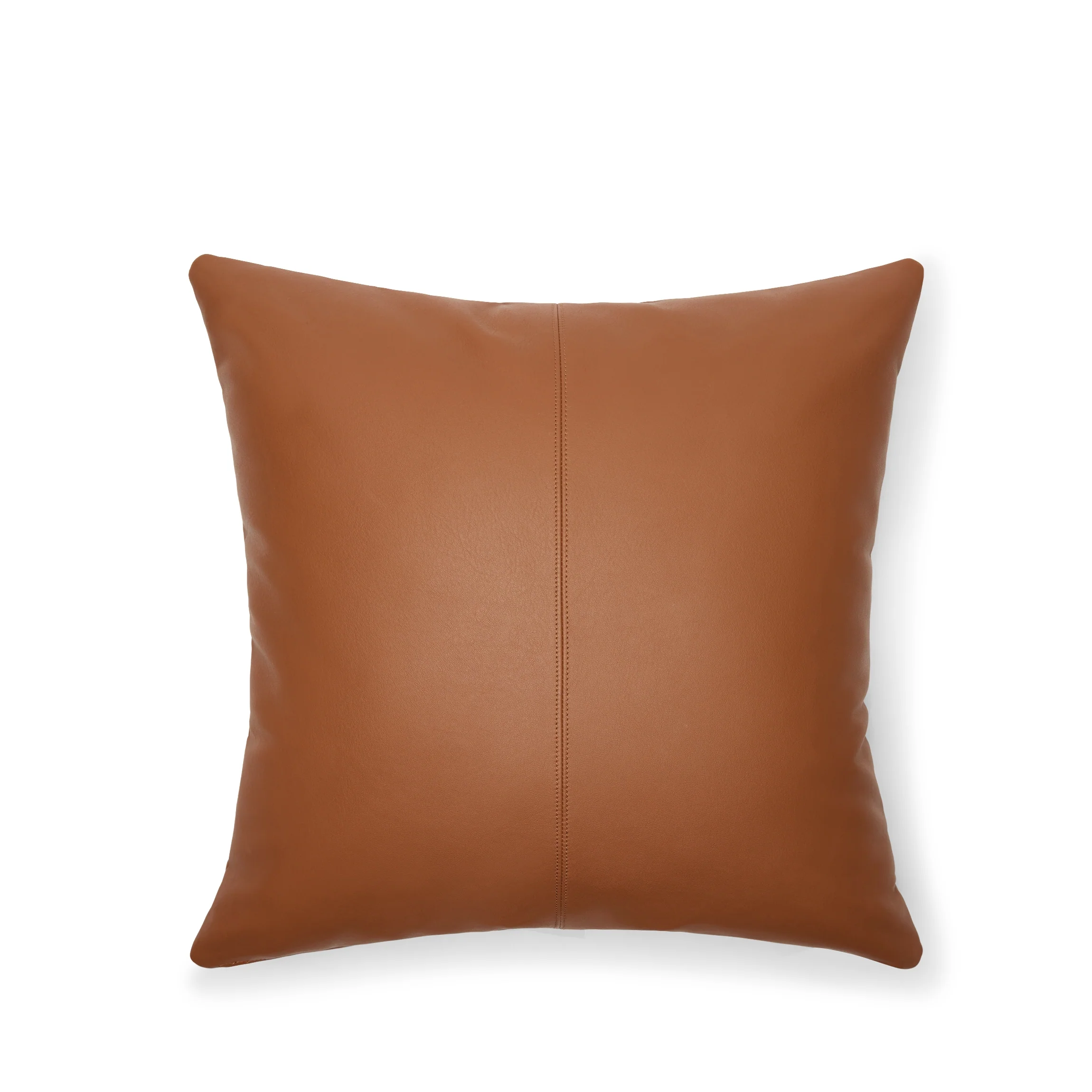 20x20 Square Pillow Cognac - Image 2