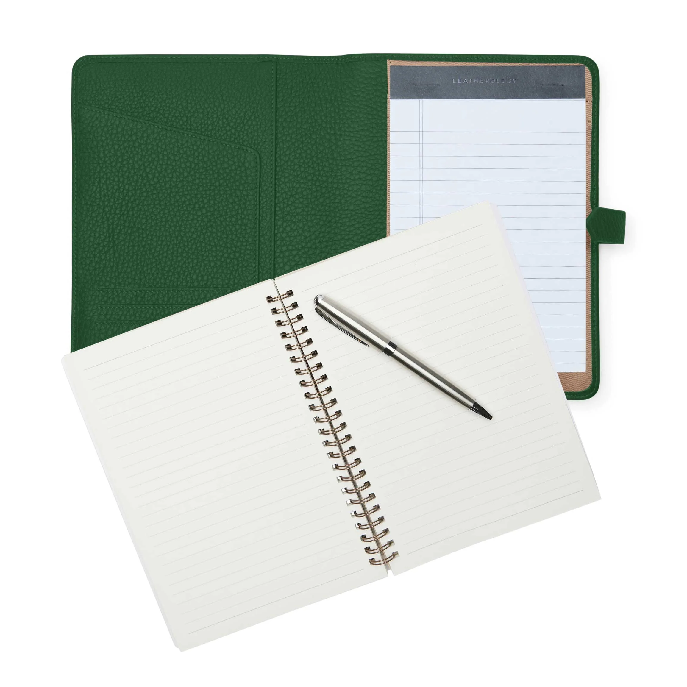 A5 2-in-1 Journal Gift Set Fairway Green - Image 2