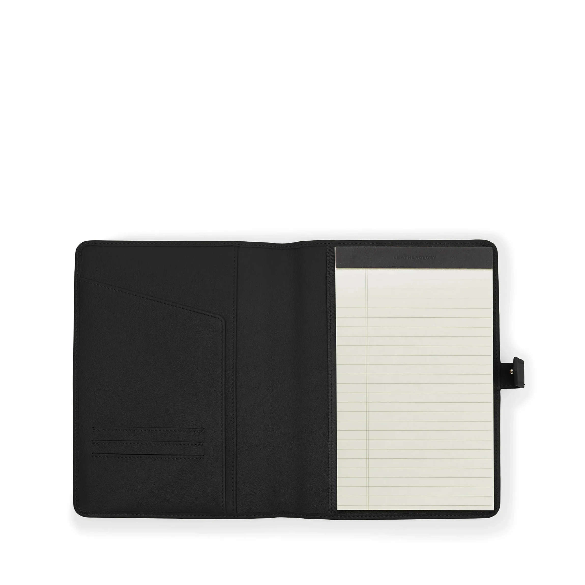 A5 Junior Snap Padfolio Black Onyx