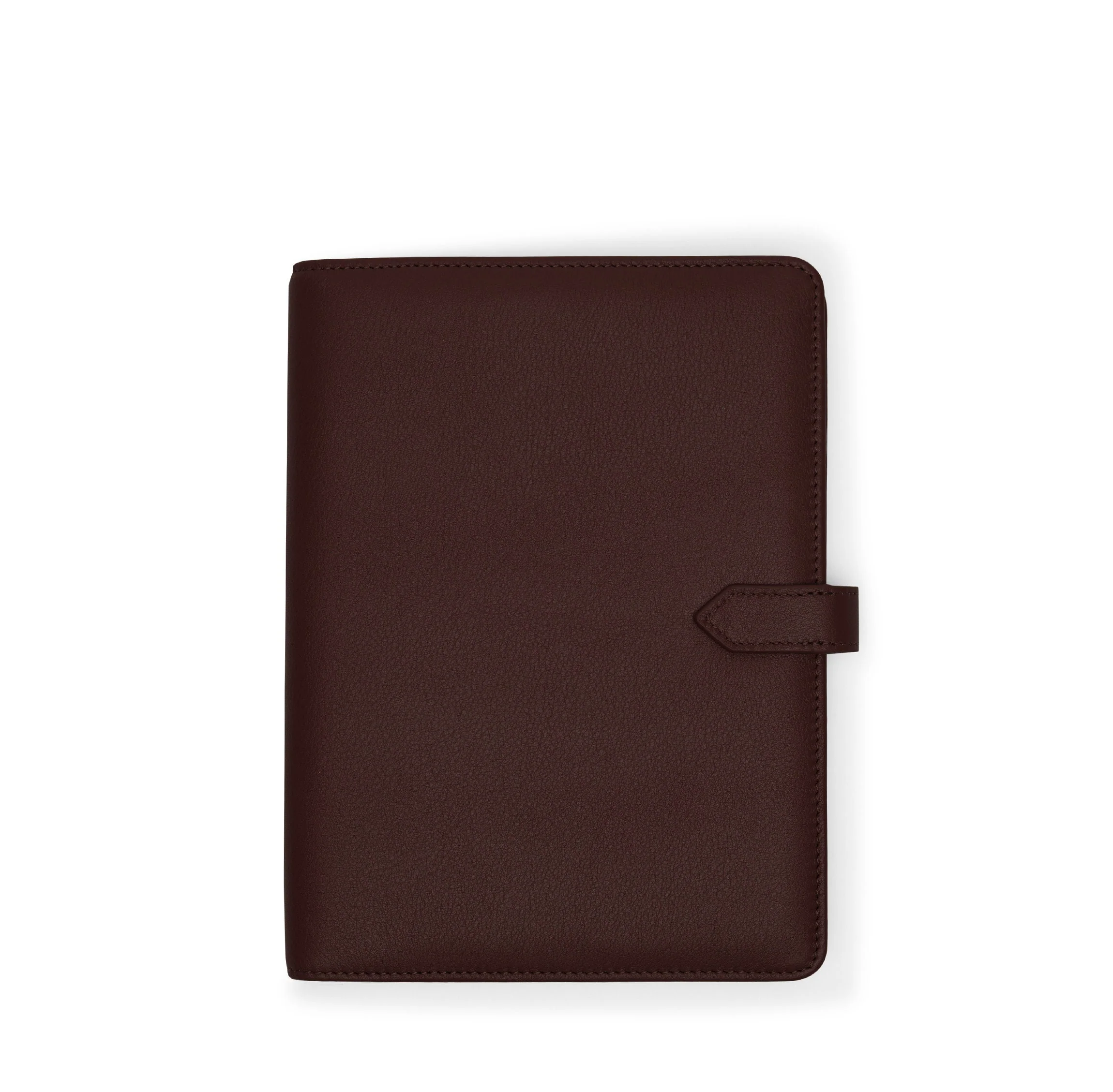 A5 Junior Snap Padfolio Brown - Image 2