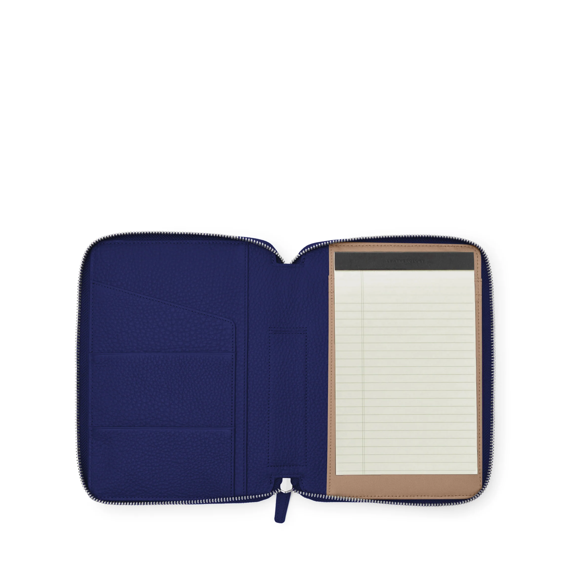 A5 Junior Zippered Padfolio Regatta Blue