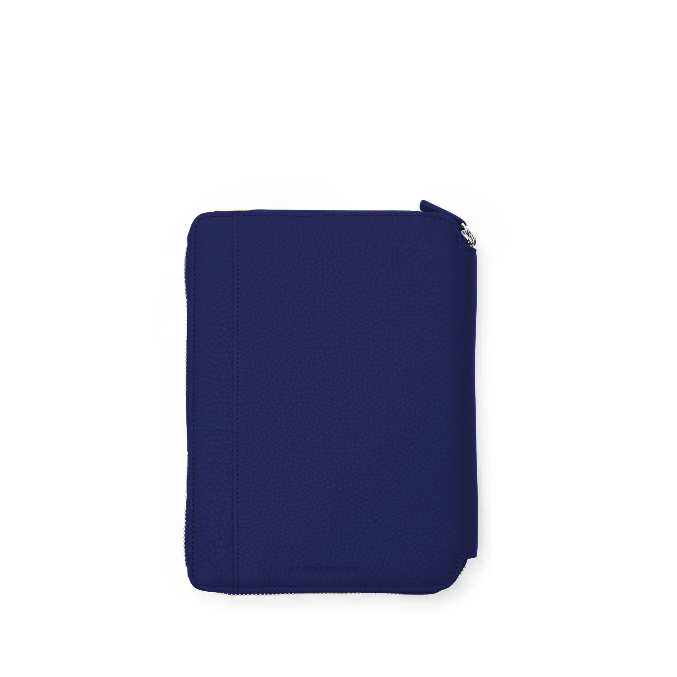 A5 Junior Zippered Padfolio Regatta Blue - Image 4