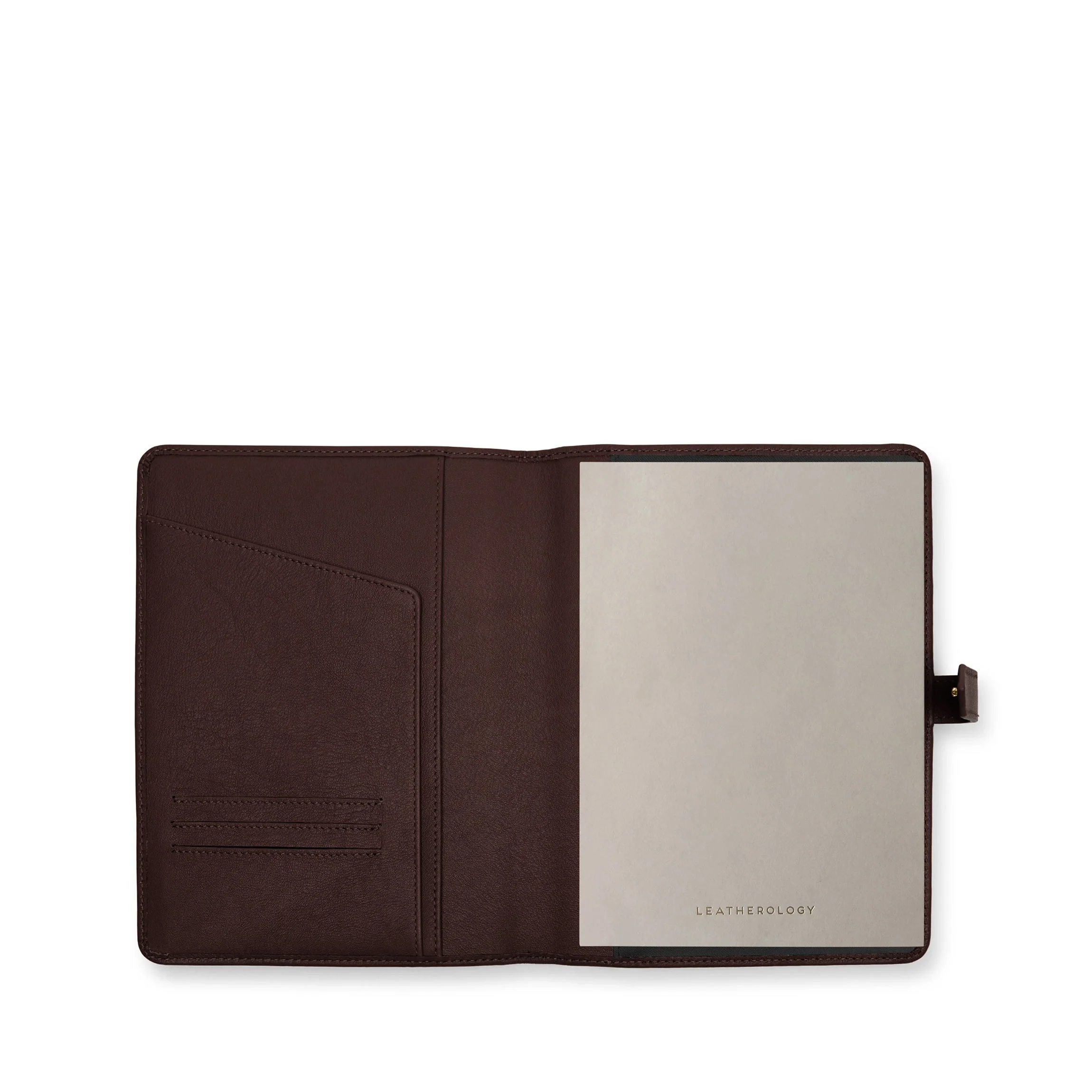 A5 Snap Journal Brown