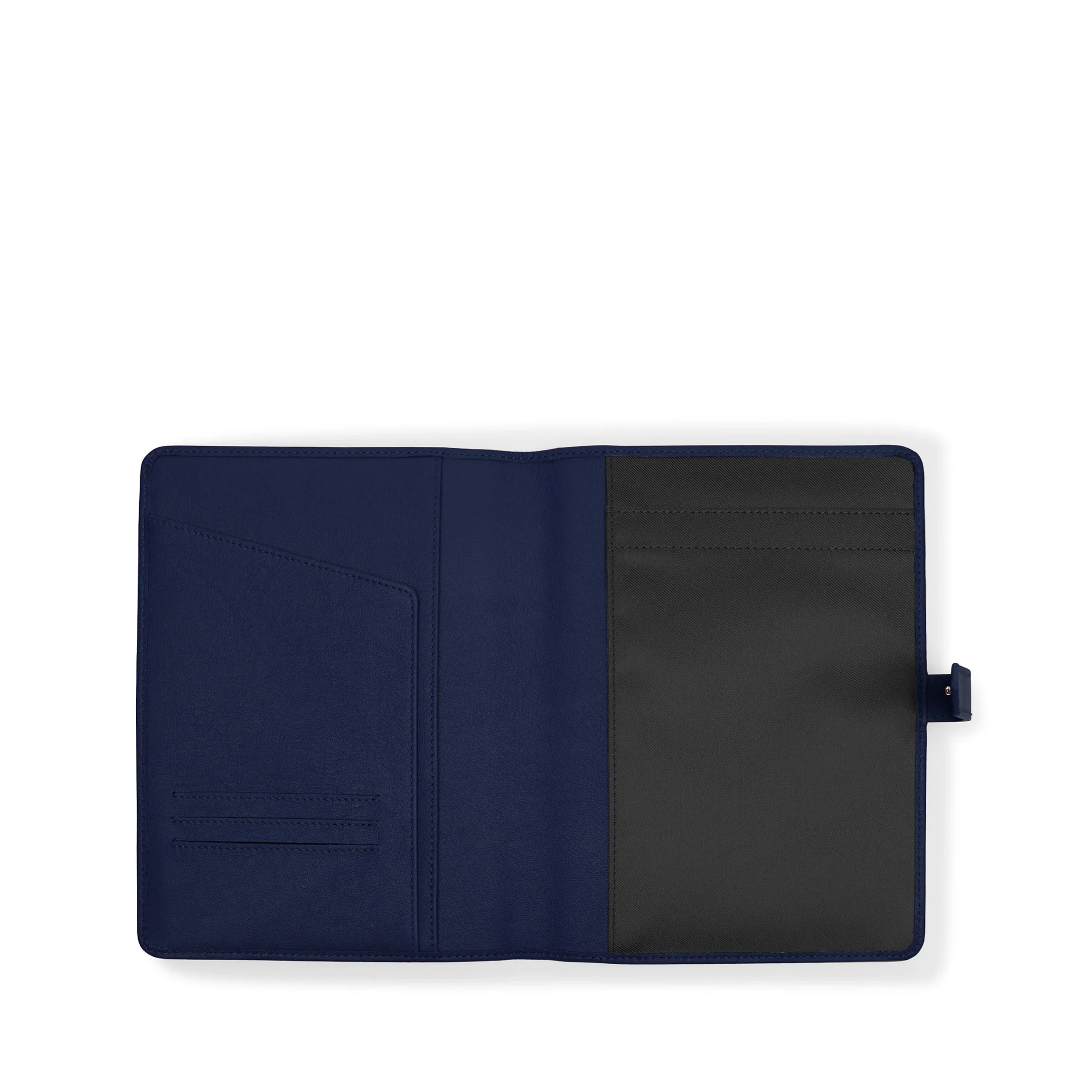 A5 Snap Journal Navy Blue - Image 3