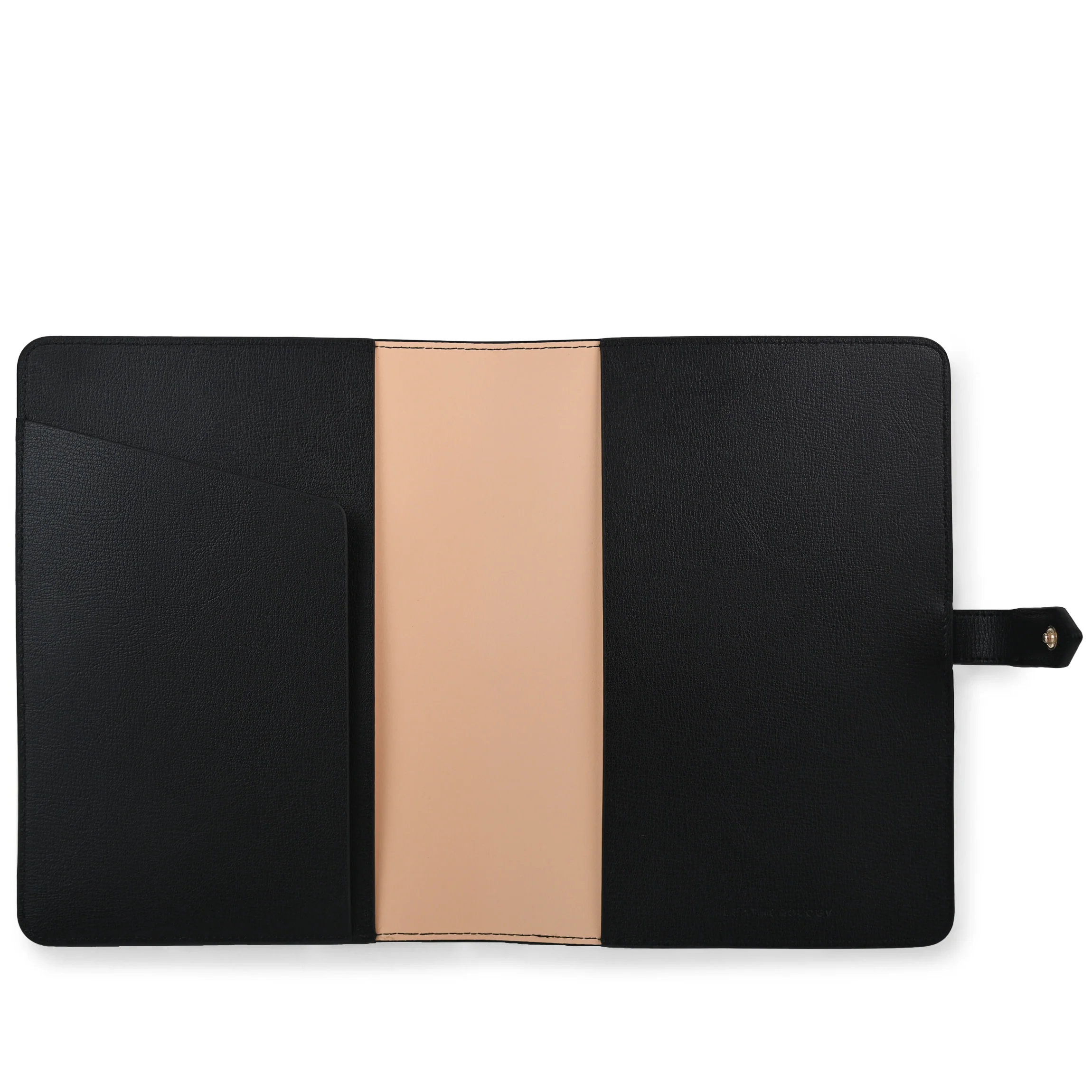 A5 Snap Spiral Journal Double-Sided Black/Natural - Image 3