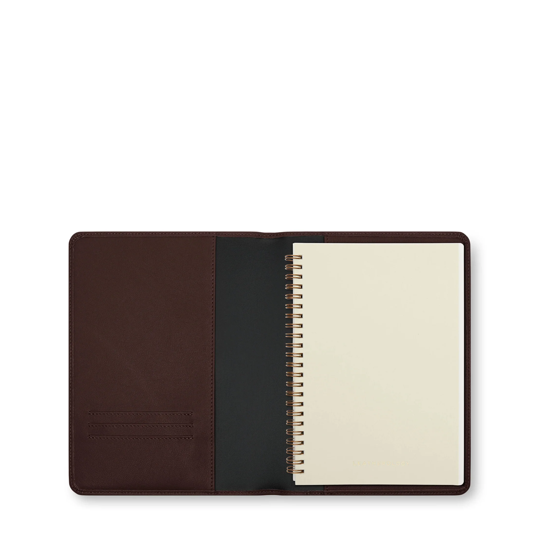 A5 Standard Spiral Journal Brown