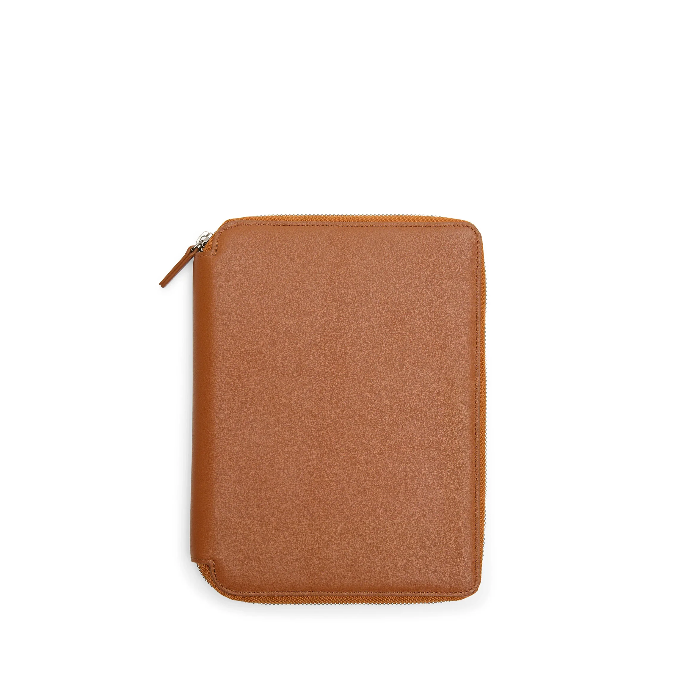 A5 Zippered Journal Cognac - Image 2
