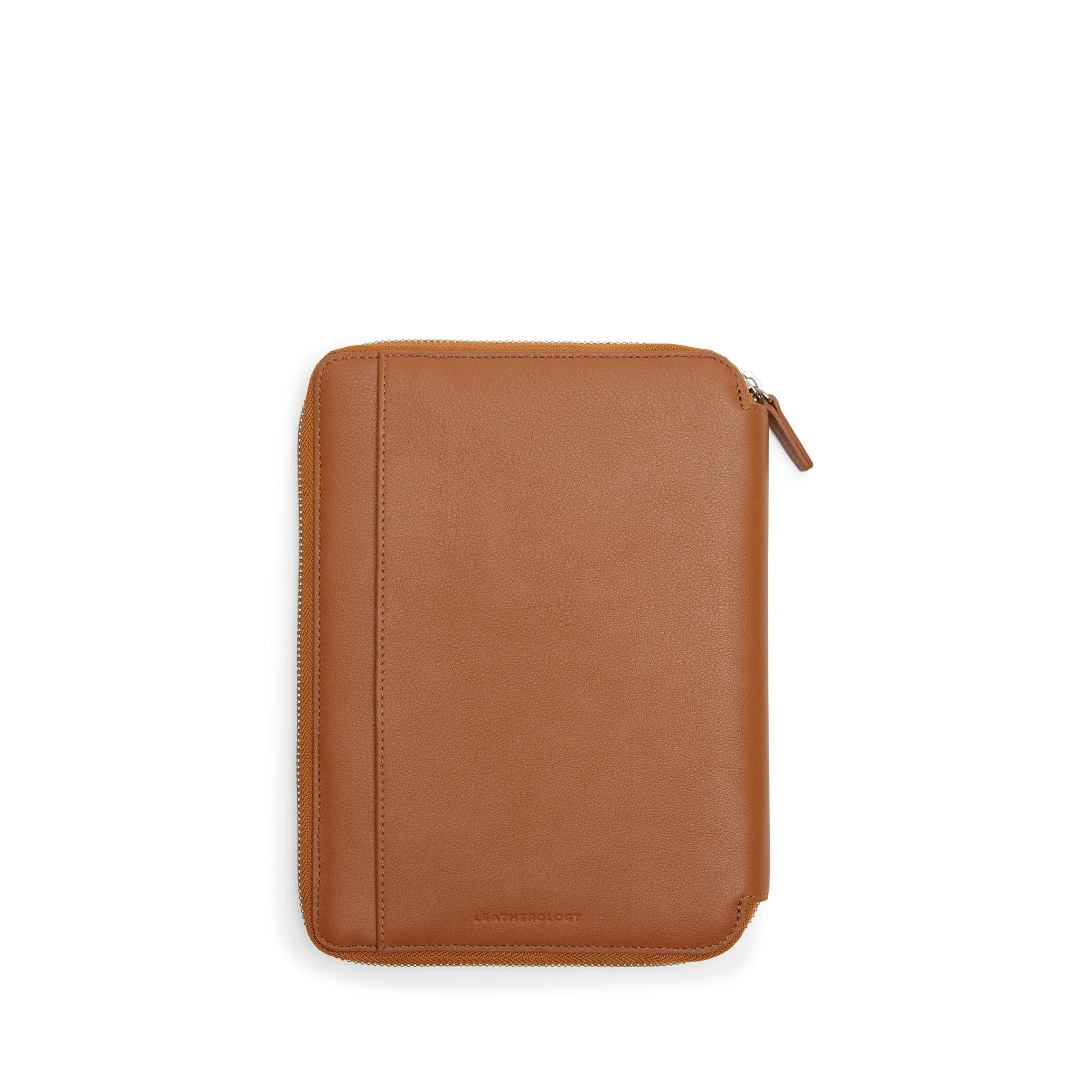A5 Zippered Journal Cognac - Image 4