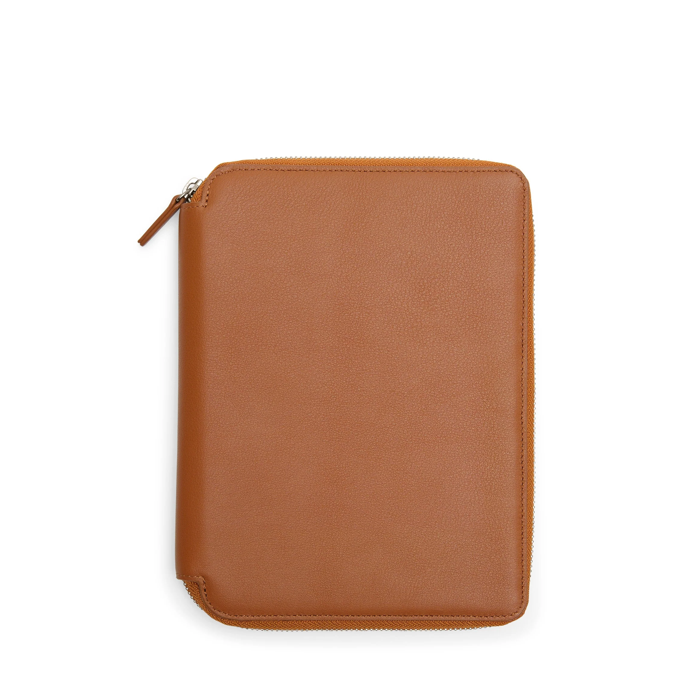 A5 Zippered Journal Cognac - Image 5