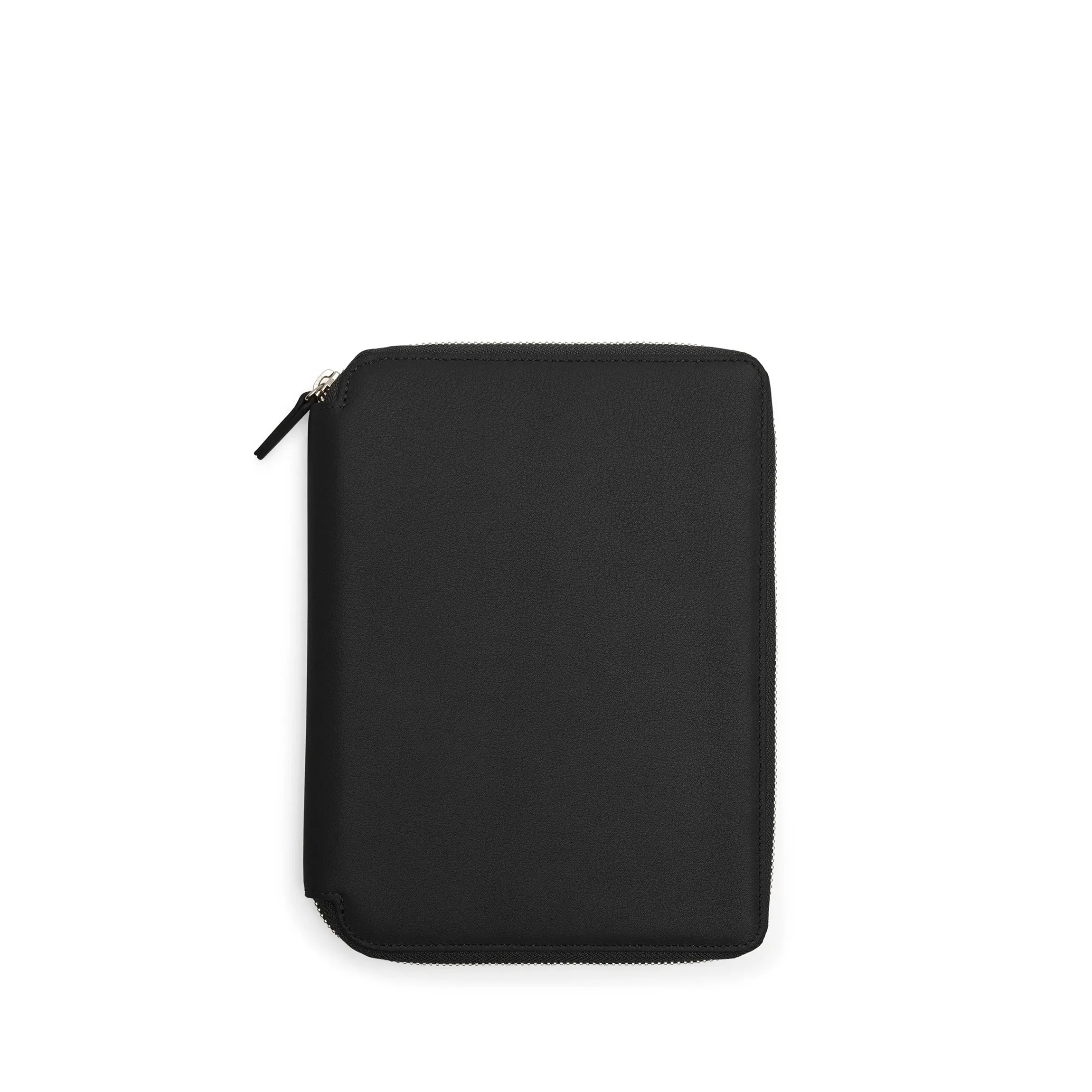 A5 Zippered Spiral Journal Black Onyx - Image 2