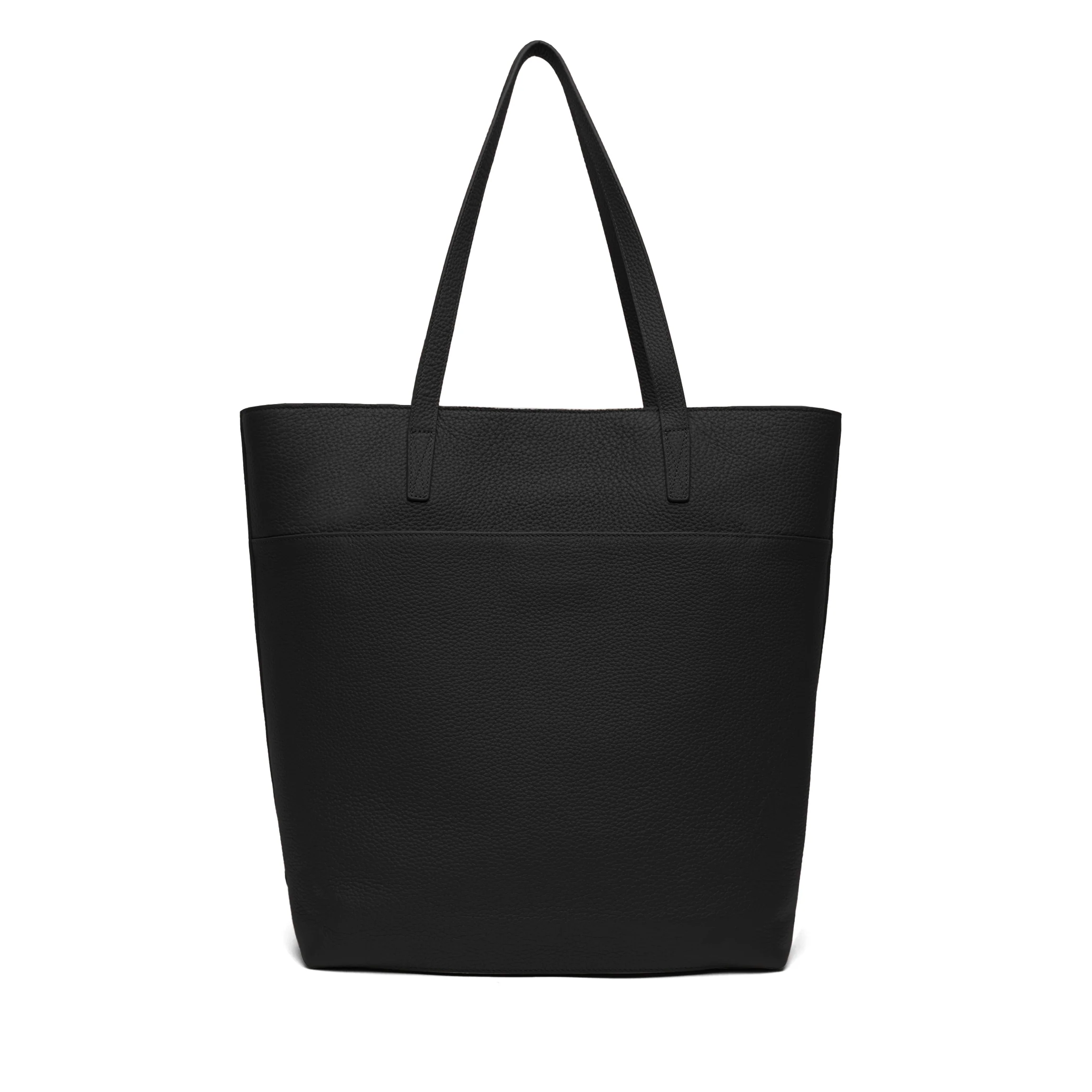 Alex Vertical Work Tote Black Pebble - Image 10