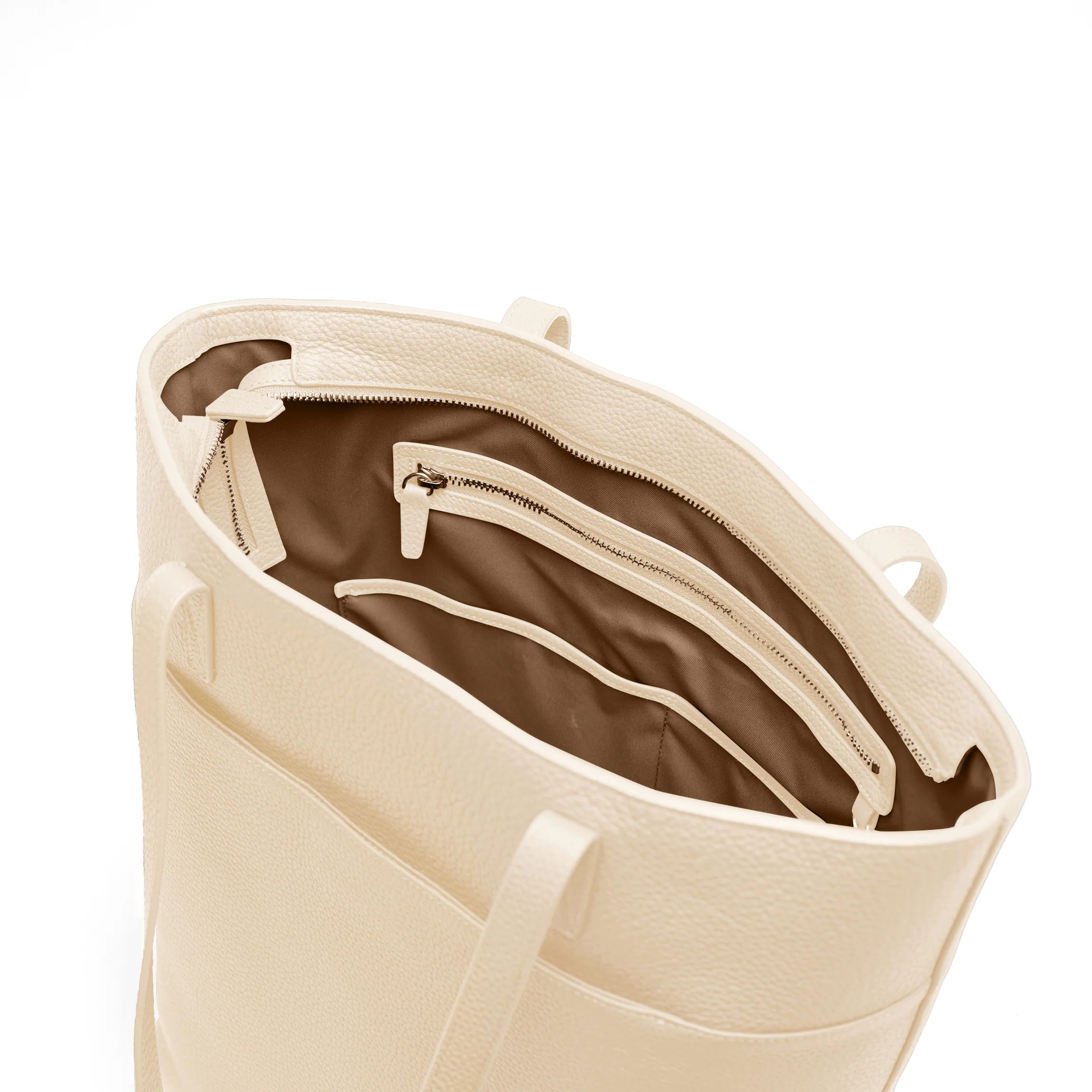 Alex Vertical Work Tote Sand - Image 7