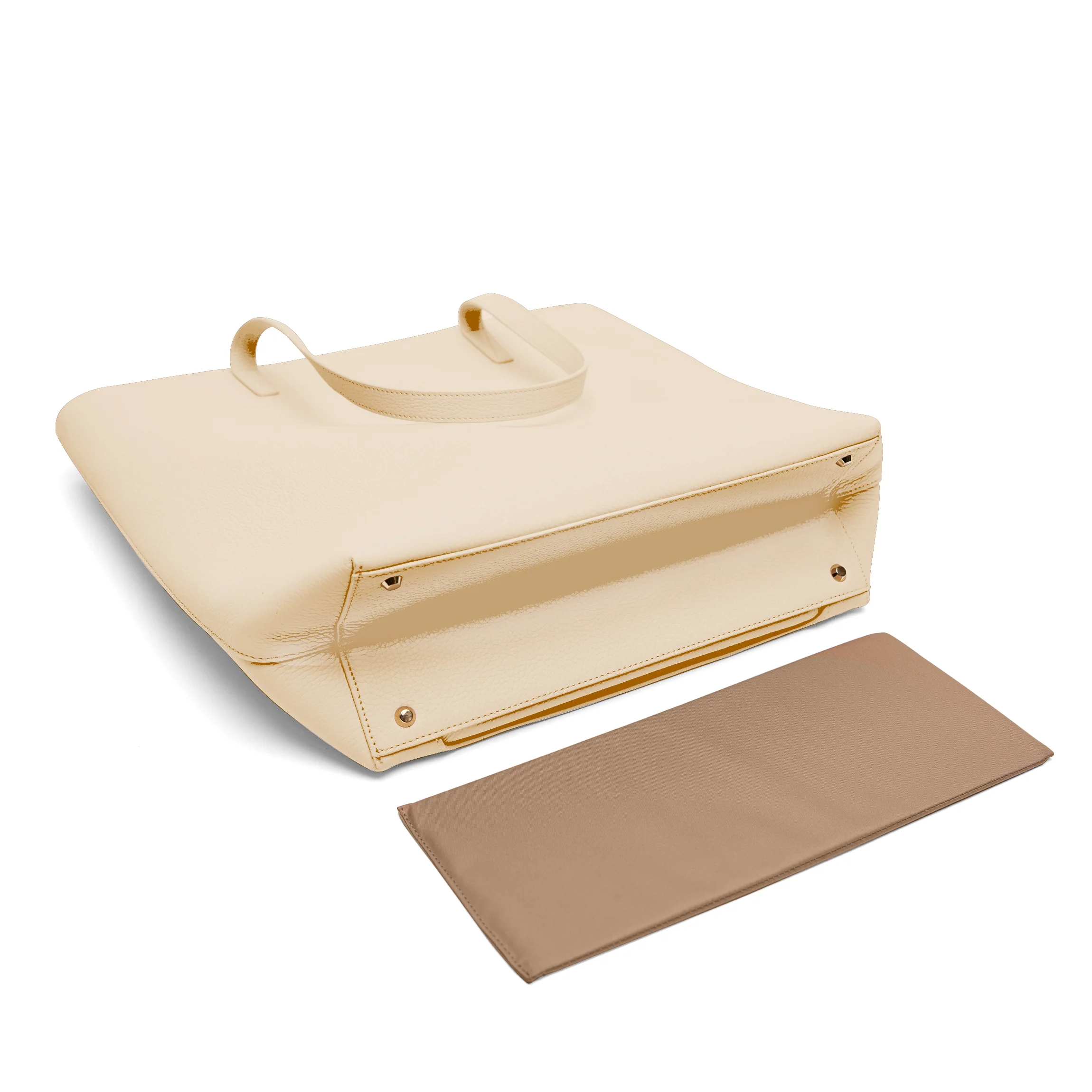 Alex Vertical Work Tote Sand - Image 9