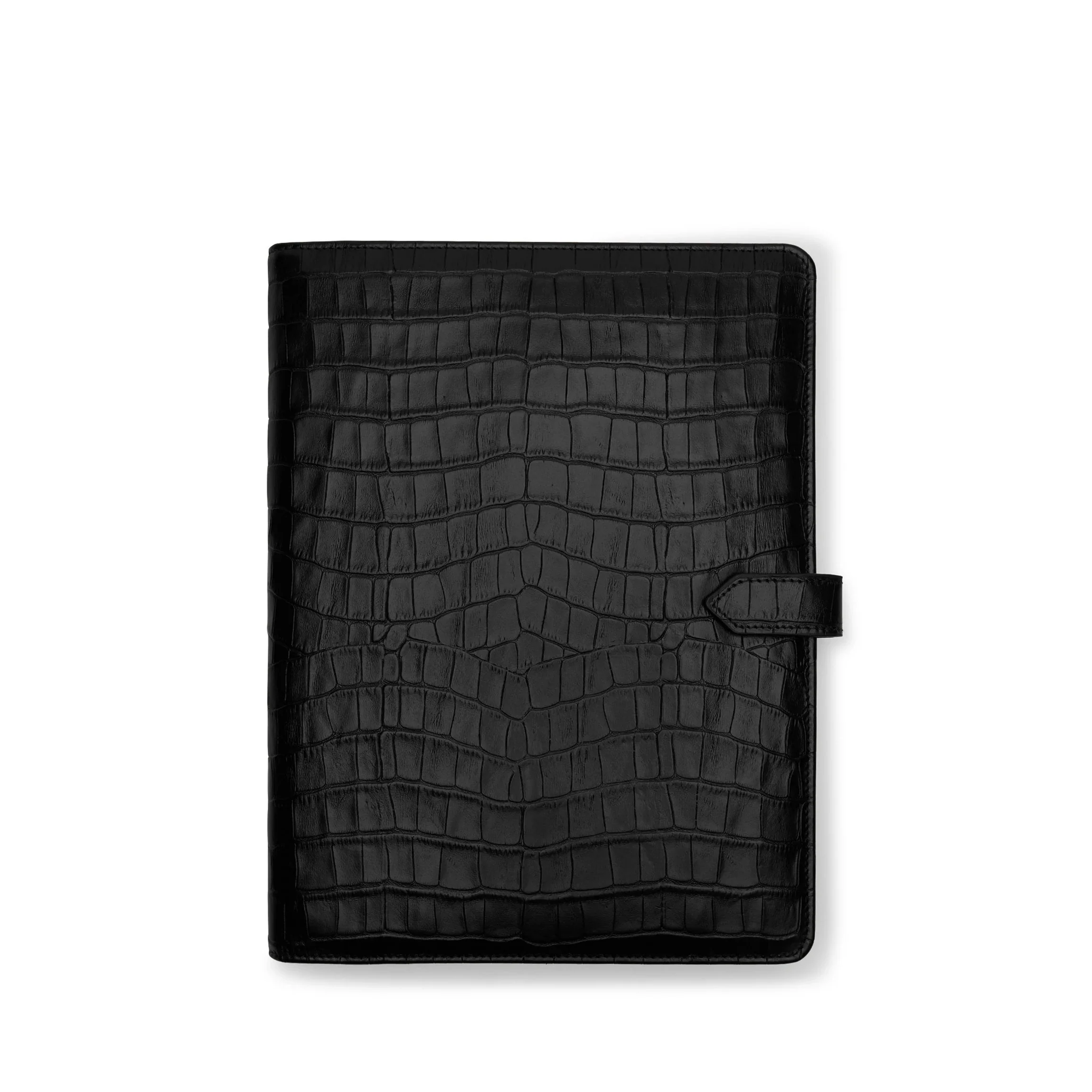 B5 Composition Snap Spiral Journal Black Croc - Image 2