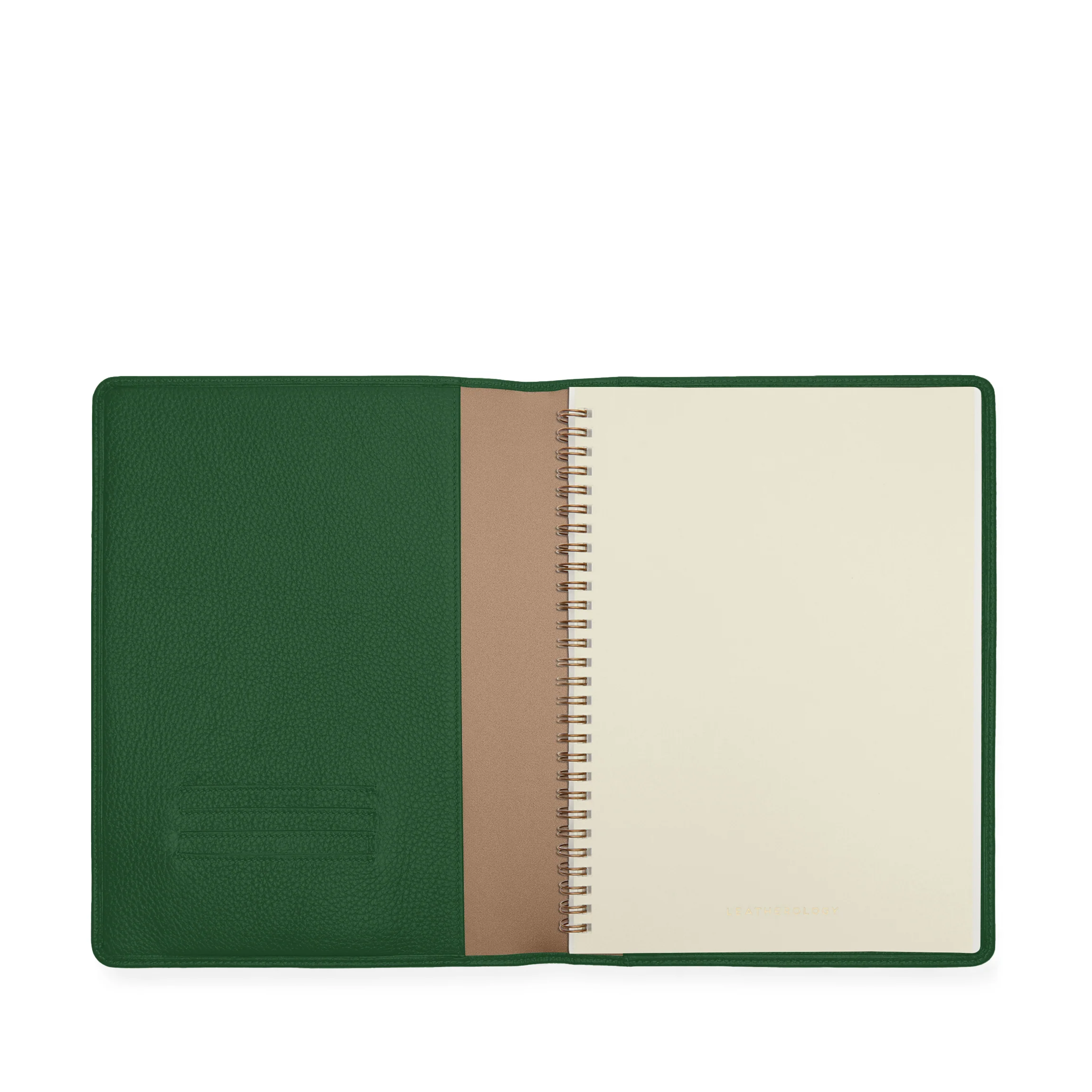 B5 Composition Standard Spiral Journal Fairway Green