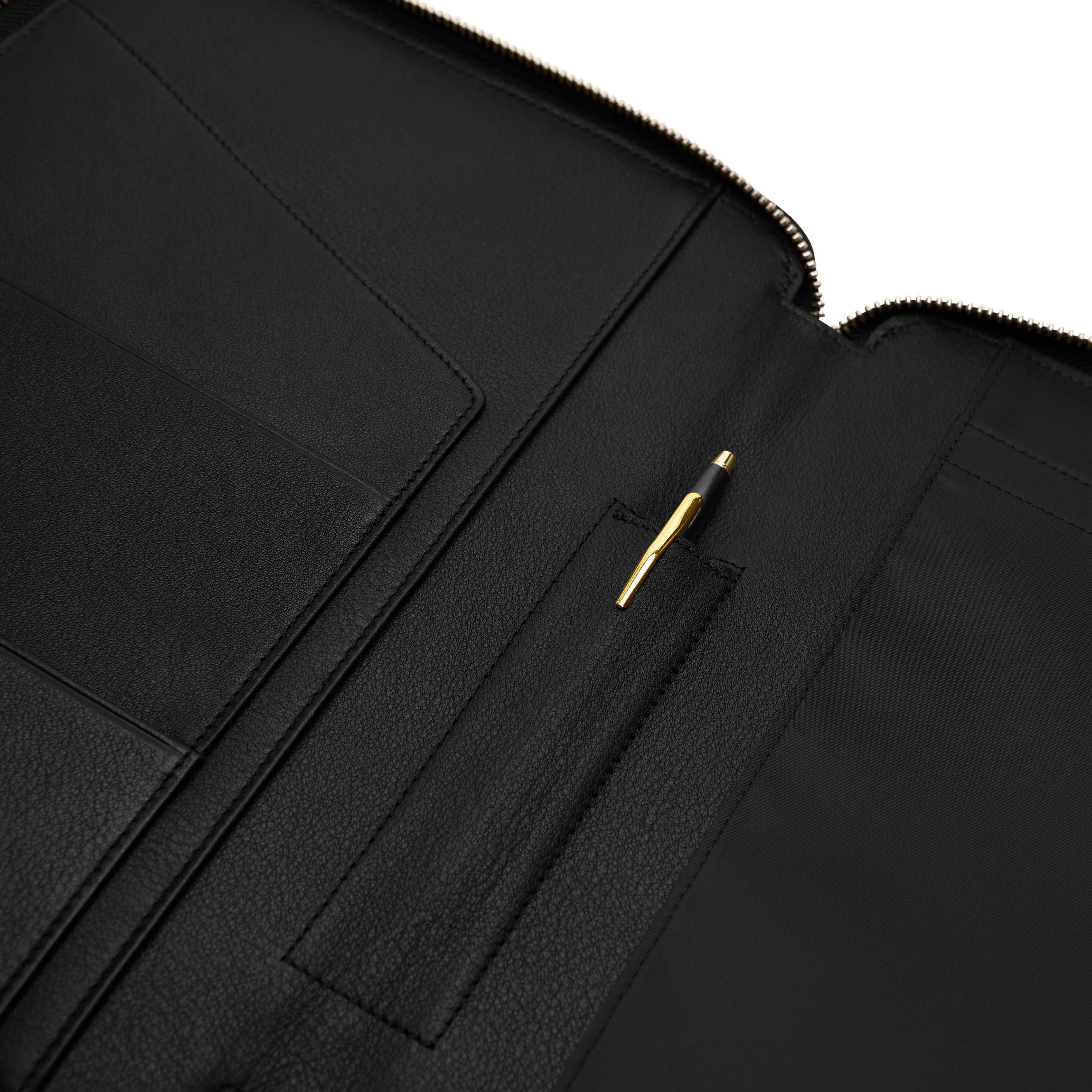 B5 Composition Zippered Spiral Journal Black Onyx - Image 3
