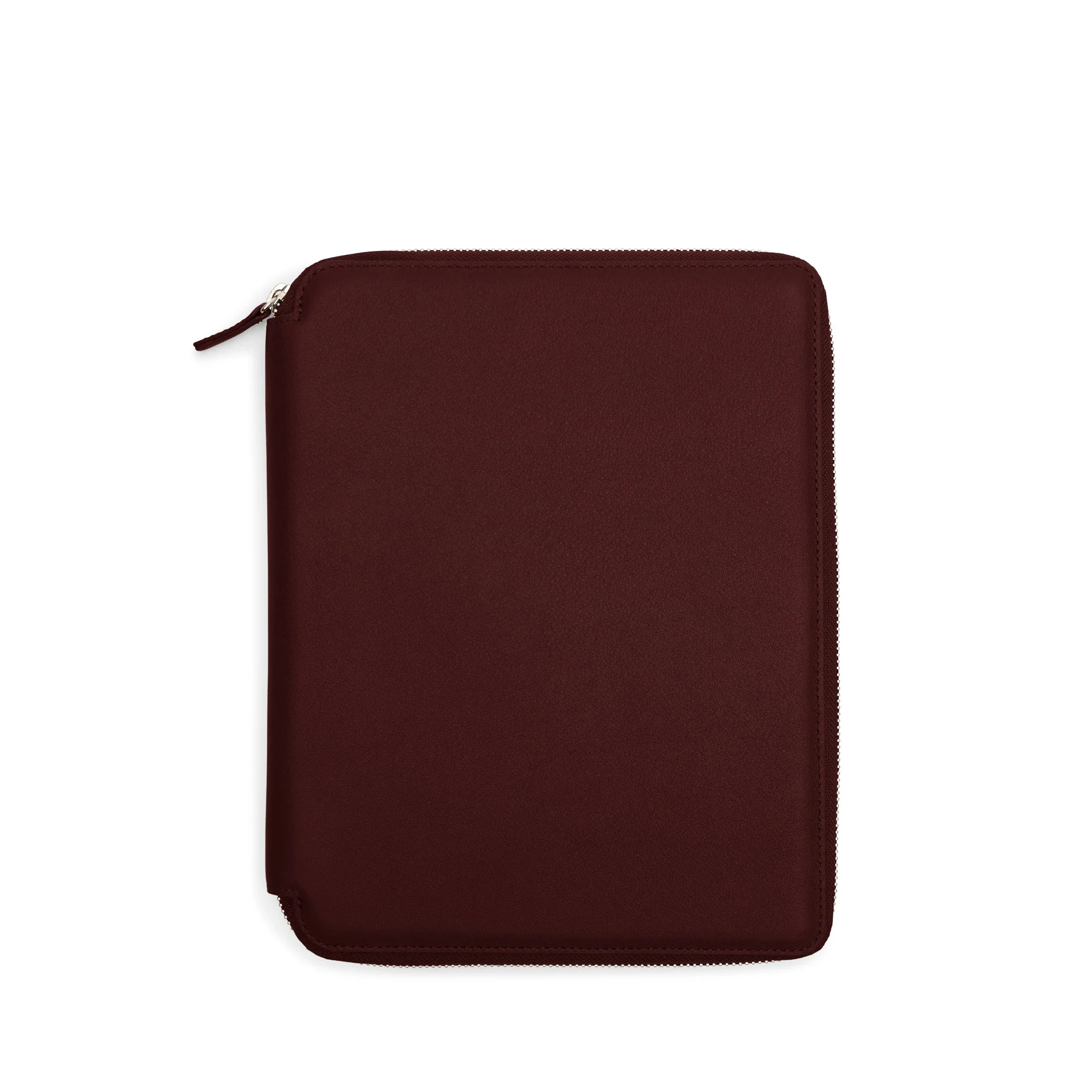 B5 Composition Zippered Journal Bordeaux - Image 2