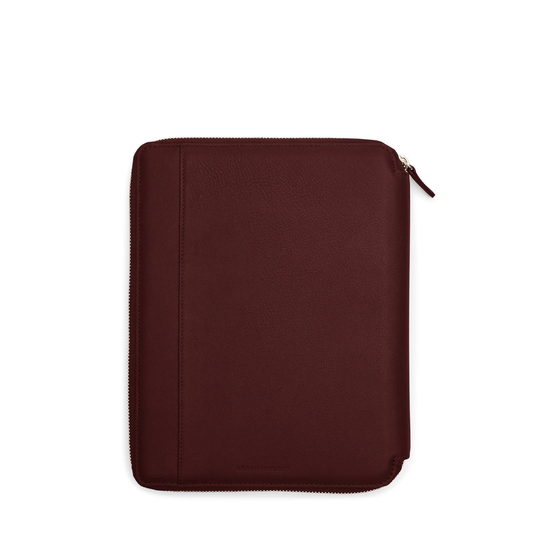 B5 Composition Zippered Journal Bordeaux - Image 5
