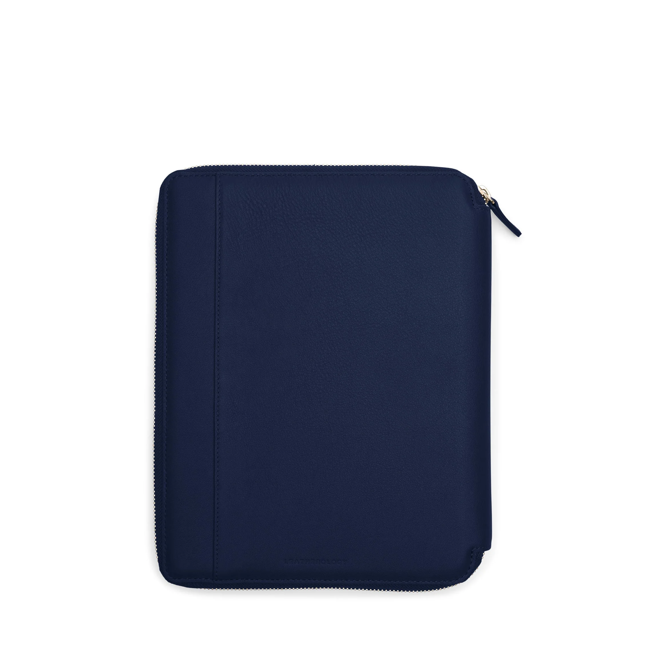 B5 Composition Zippered Journal Navy Blue - Image 5