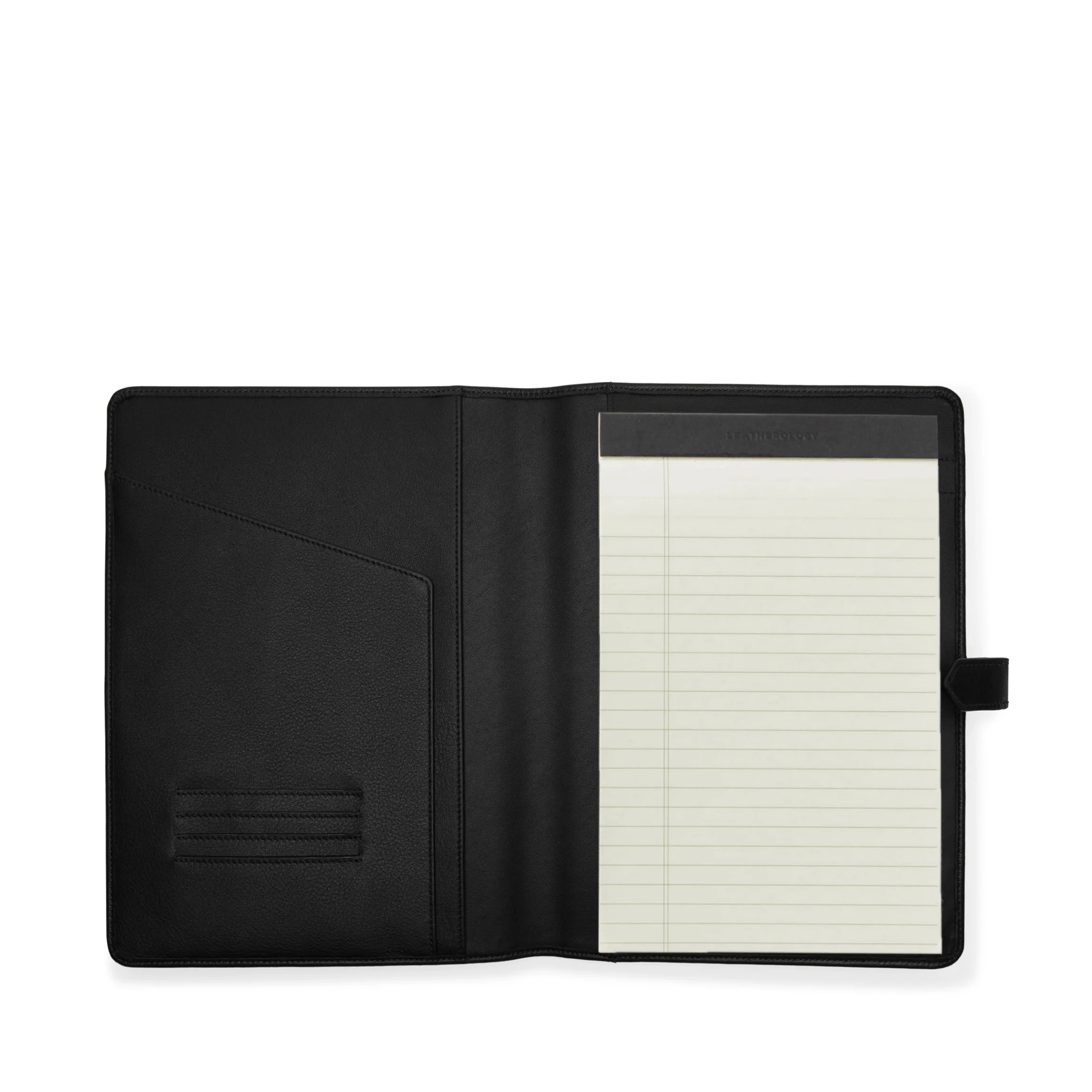 B5 Snap Padfolio Black Onyx
