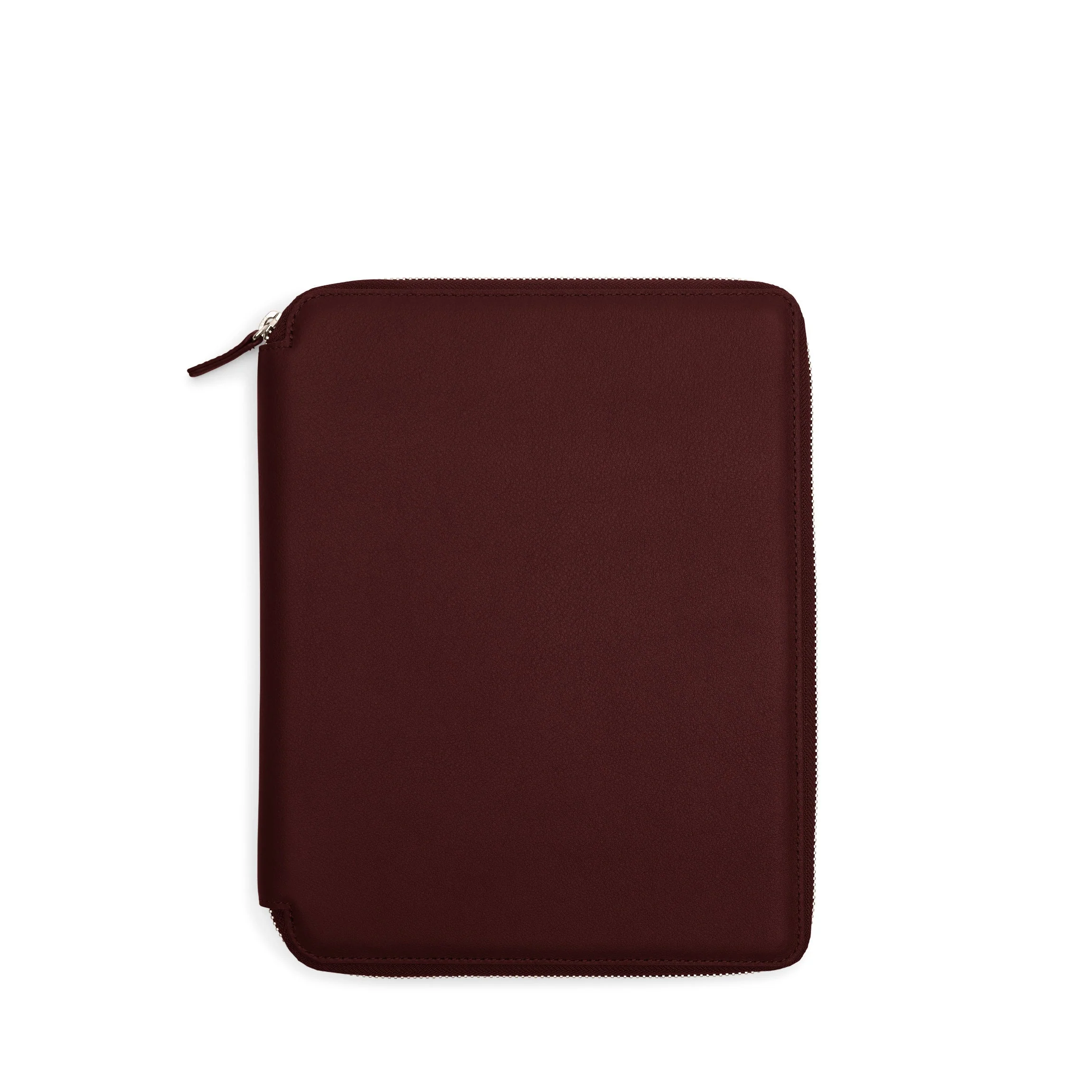 B5 Zippered Padfolio Bordeaux - Image 2