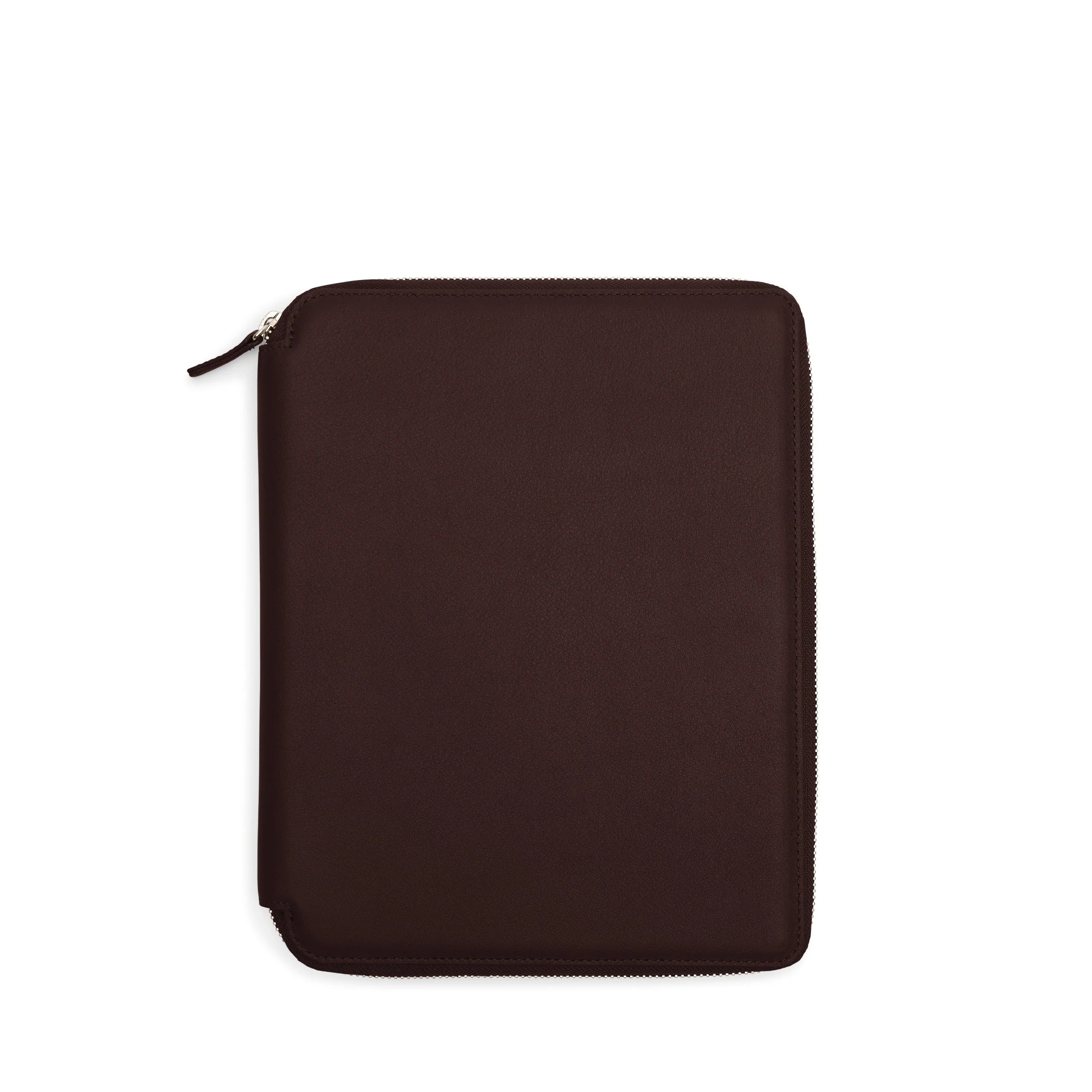 B5 Zippered Padfolio Brown - Image 2