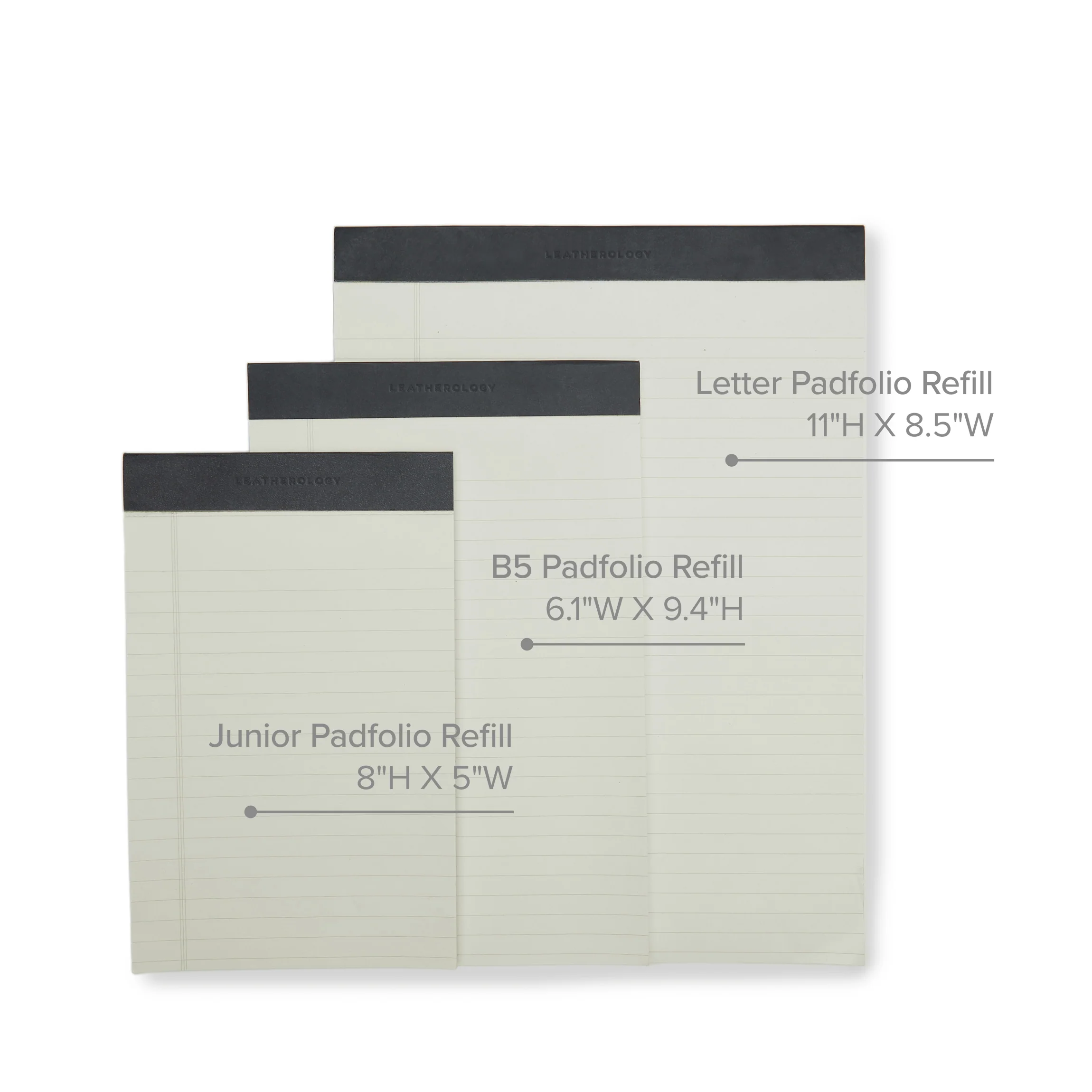 B5 Zippered Padfolio Fairway Green - Image 6