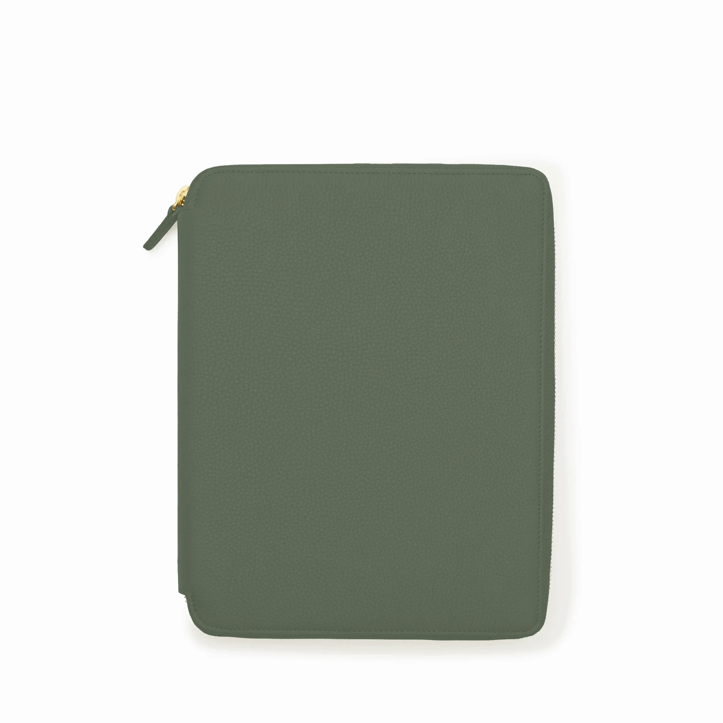 B5 Zippered Padfolio Moss - Image 2