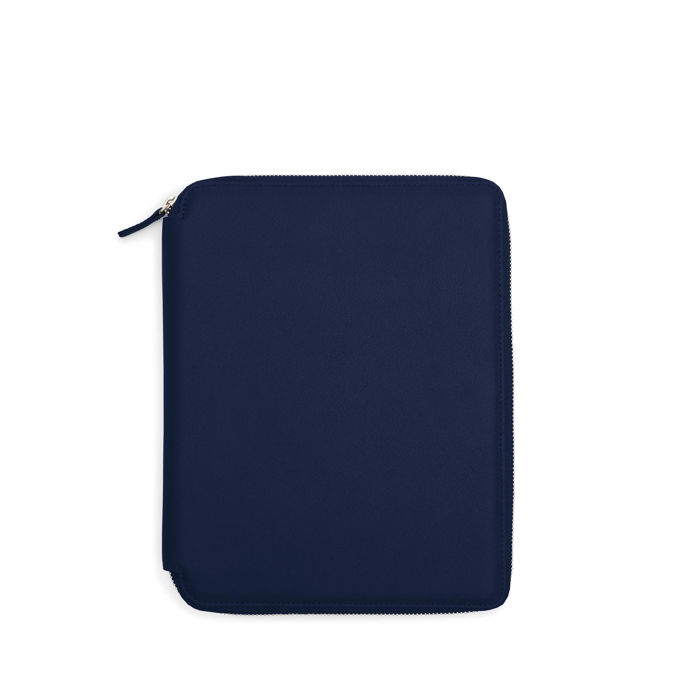 B5 Zippered Padfolio Navy Blue - Image 2