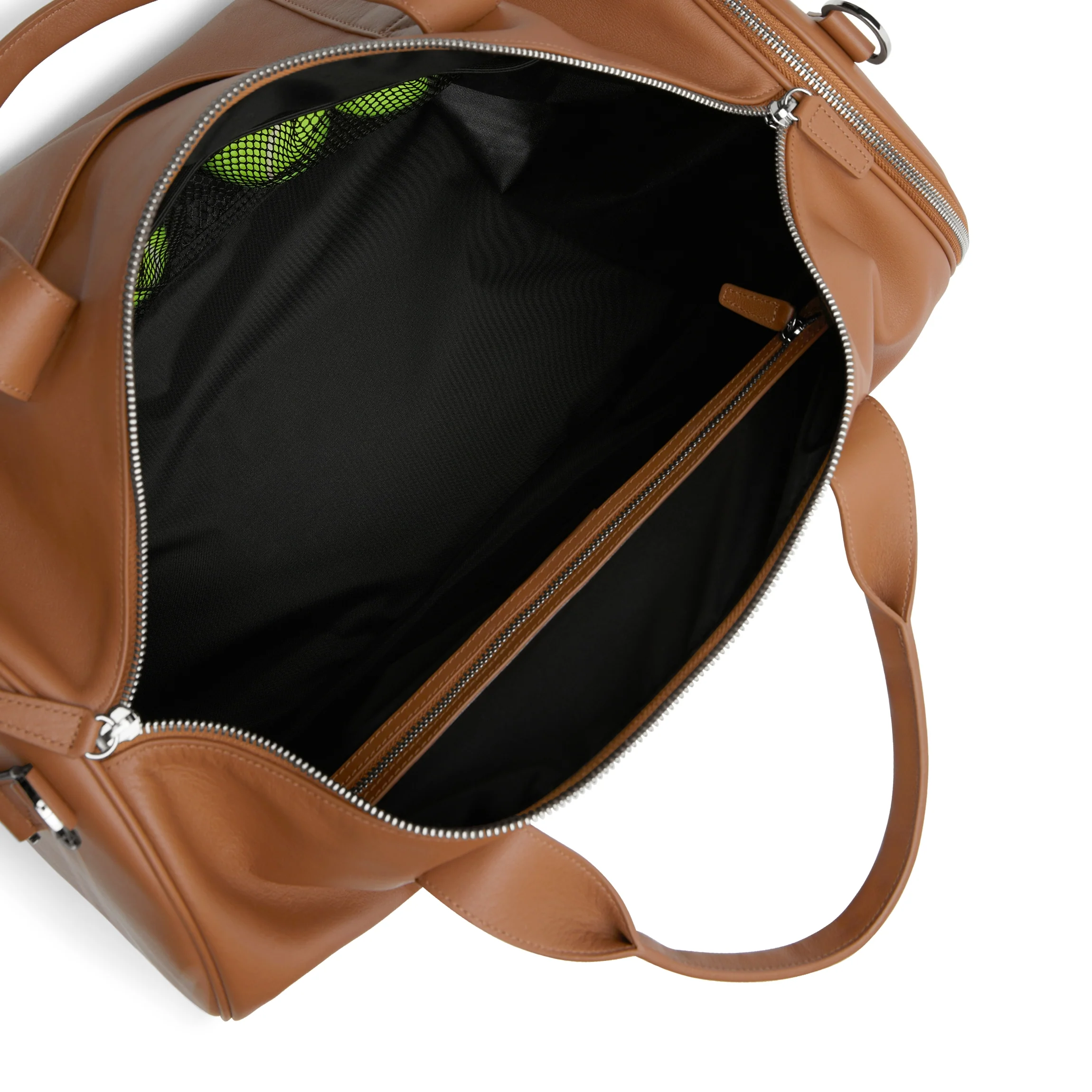 Barrel Gym Bag Cognac - Image 6