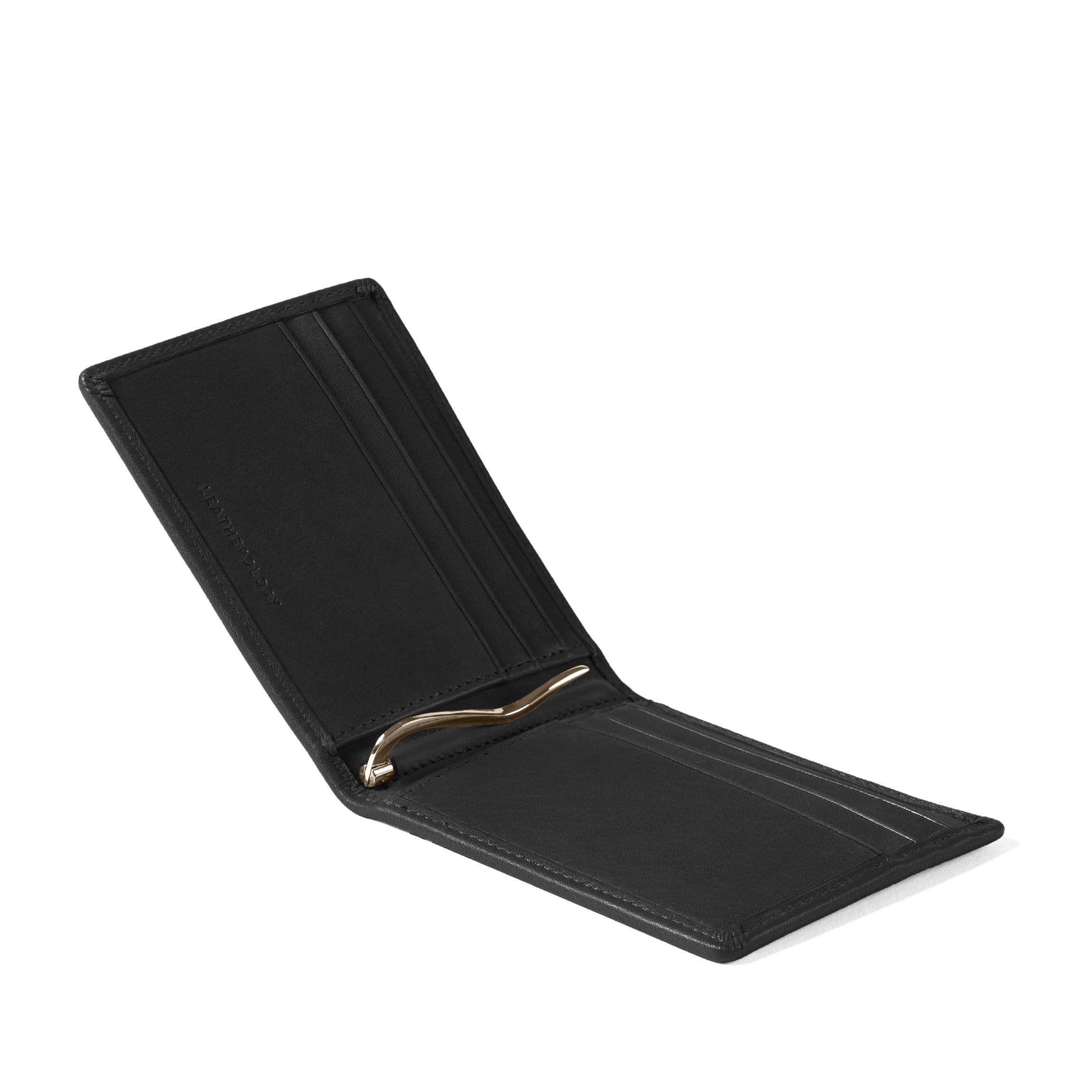 Bifold with Money Clip Black Oil - Image 4
