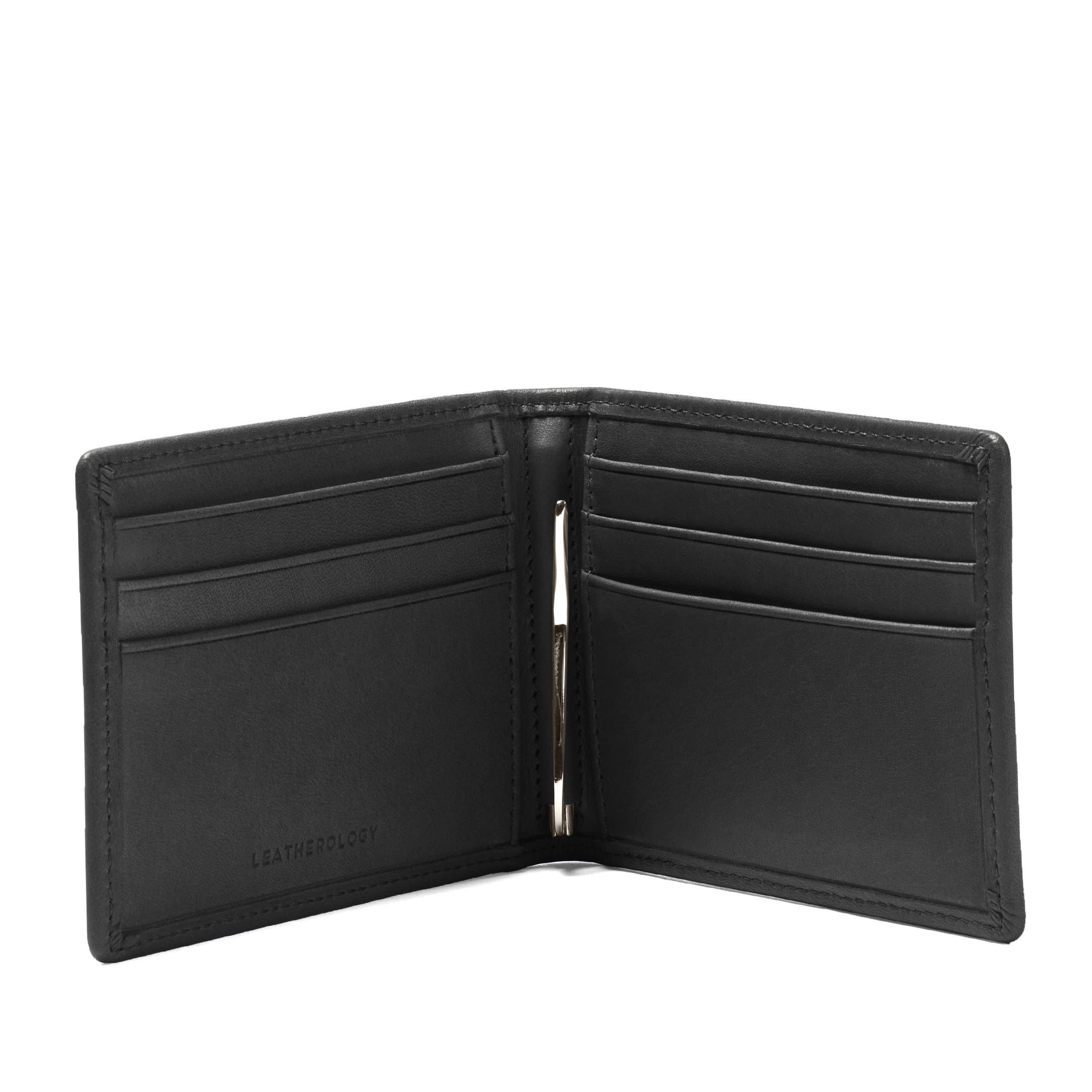 Bifold with Money Clip Black Oil - Image 5