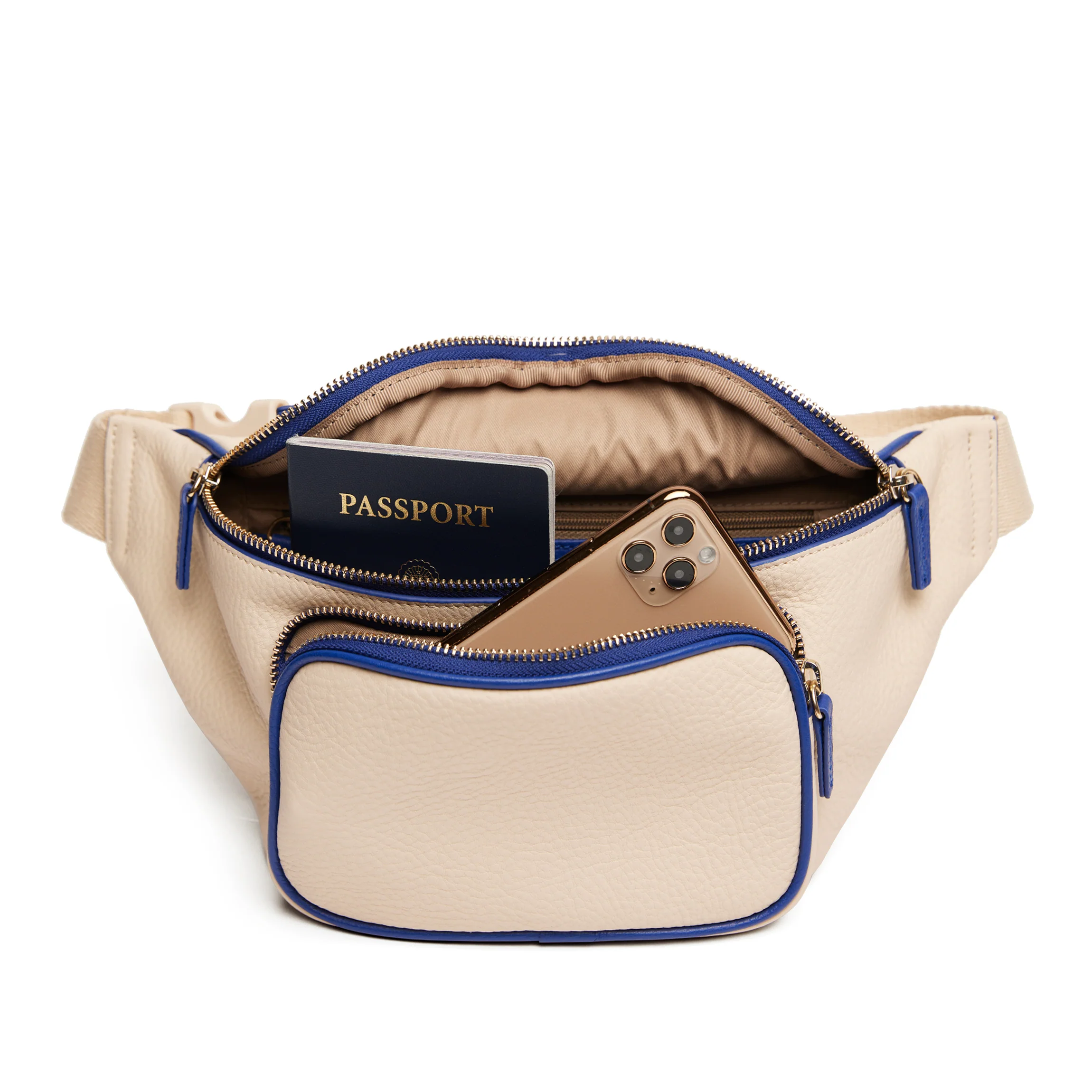 Blake Belt Bag Sand/Regatta Blue - Image 3