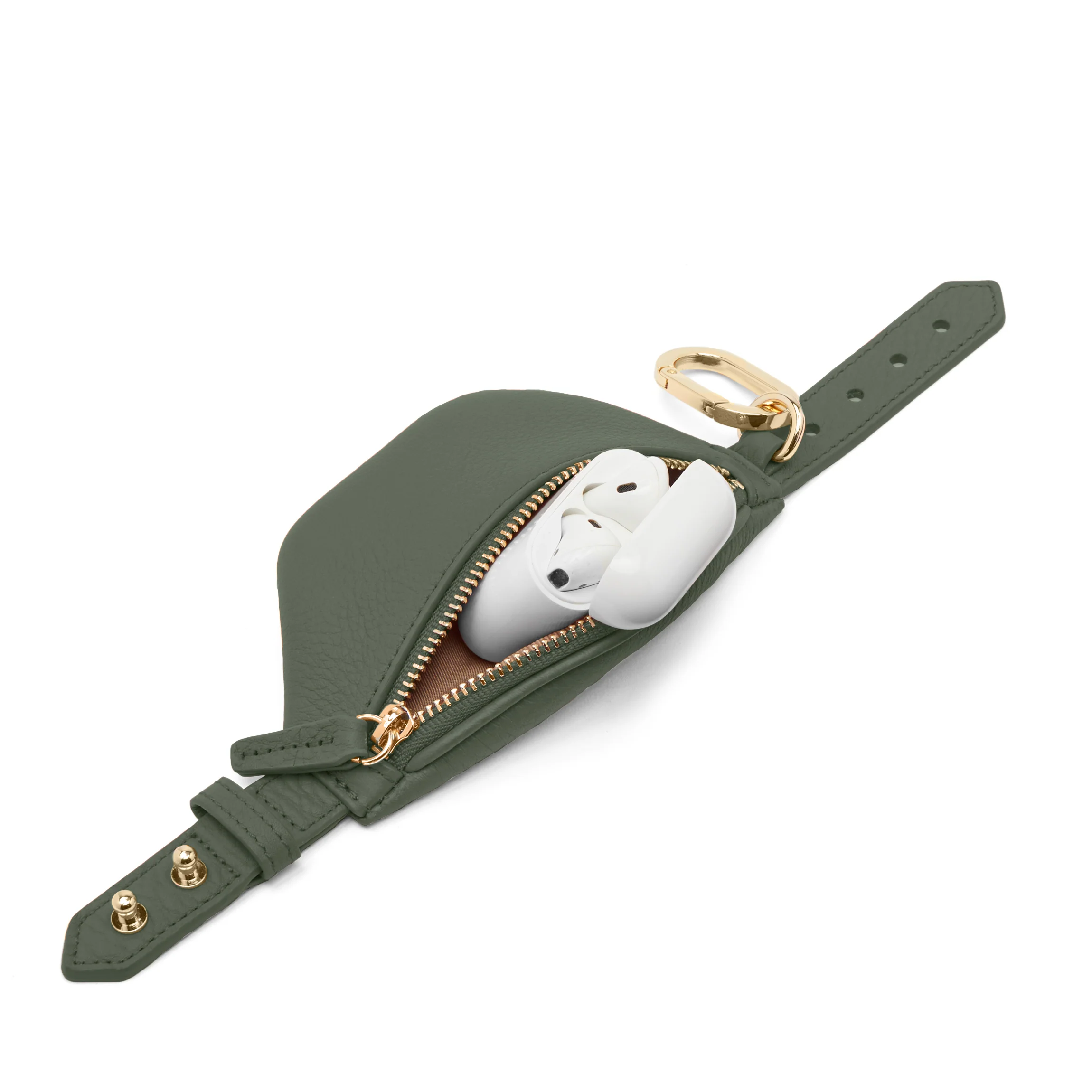 Blake Mini Wrist Pouch Moss - Image 5