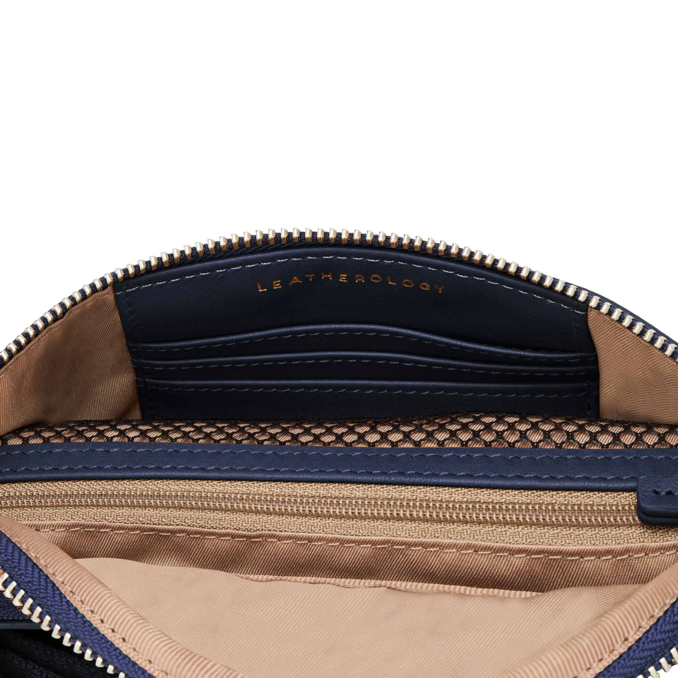 Blake Slim Belt Bag Navy Blue - Image 5