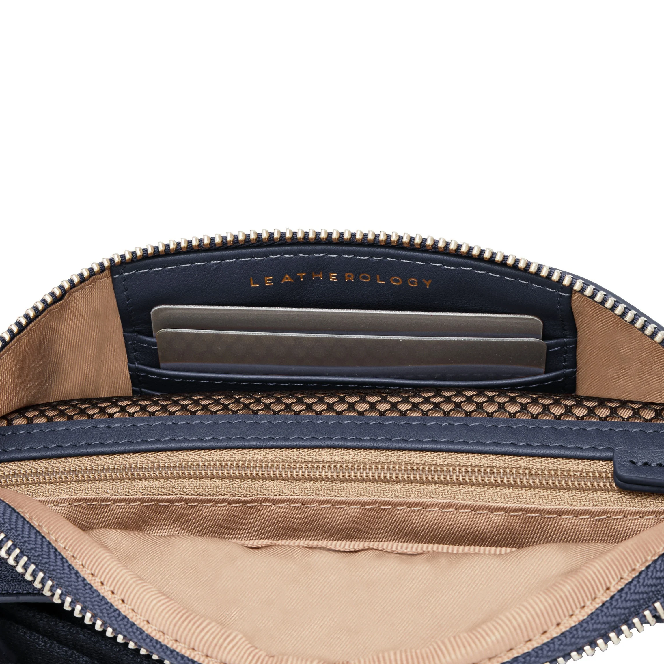 Blake Slim Belt Bag Navy Blue - Image 6