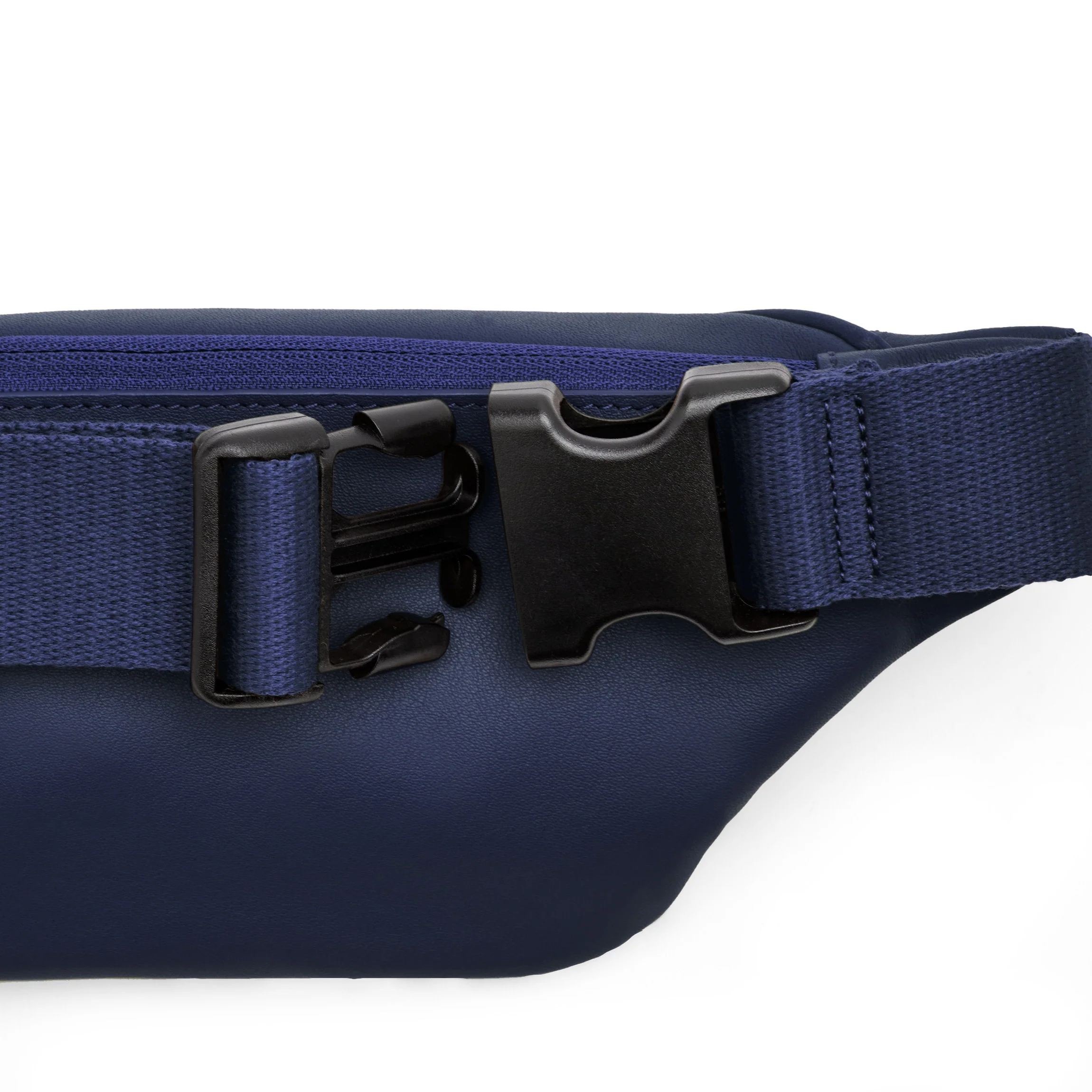Blake Slim Belt Bag Navy Blue - Image 9