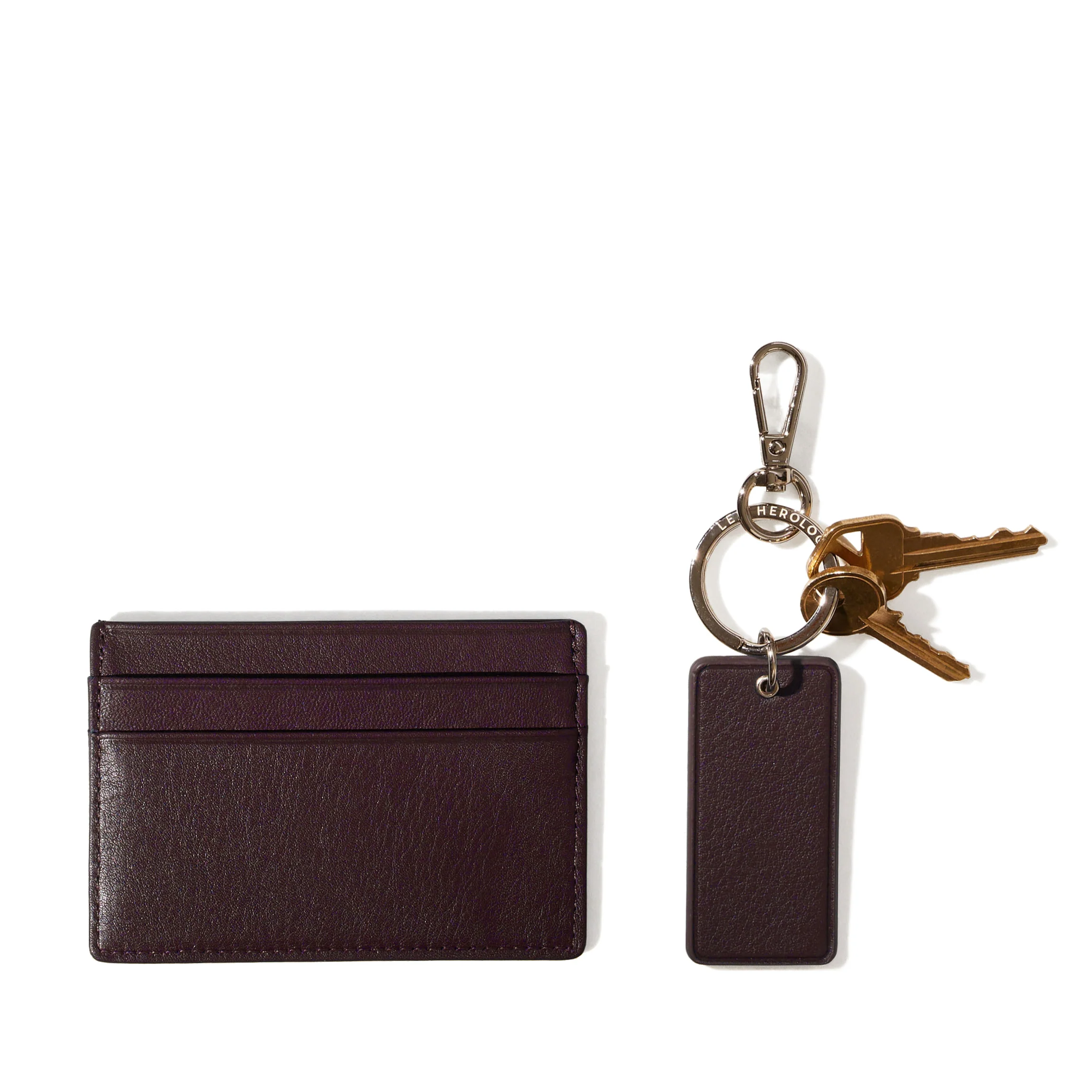 Card + Key Gift Set Brown - Image 4