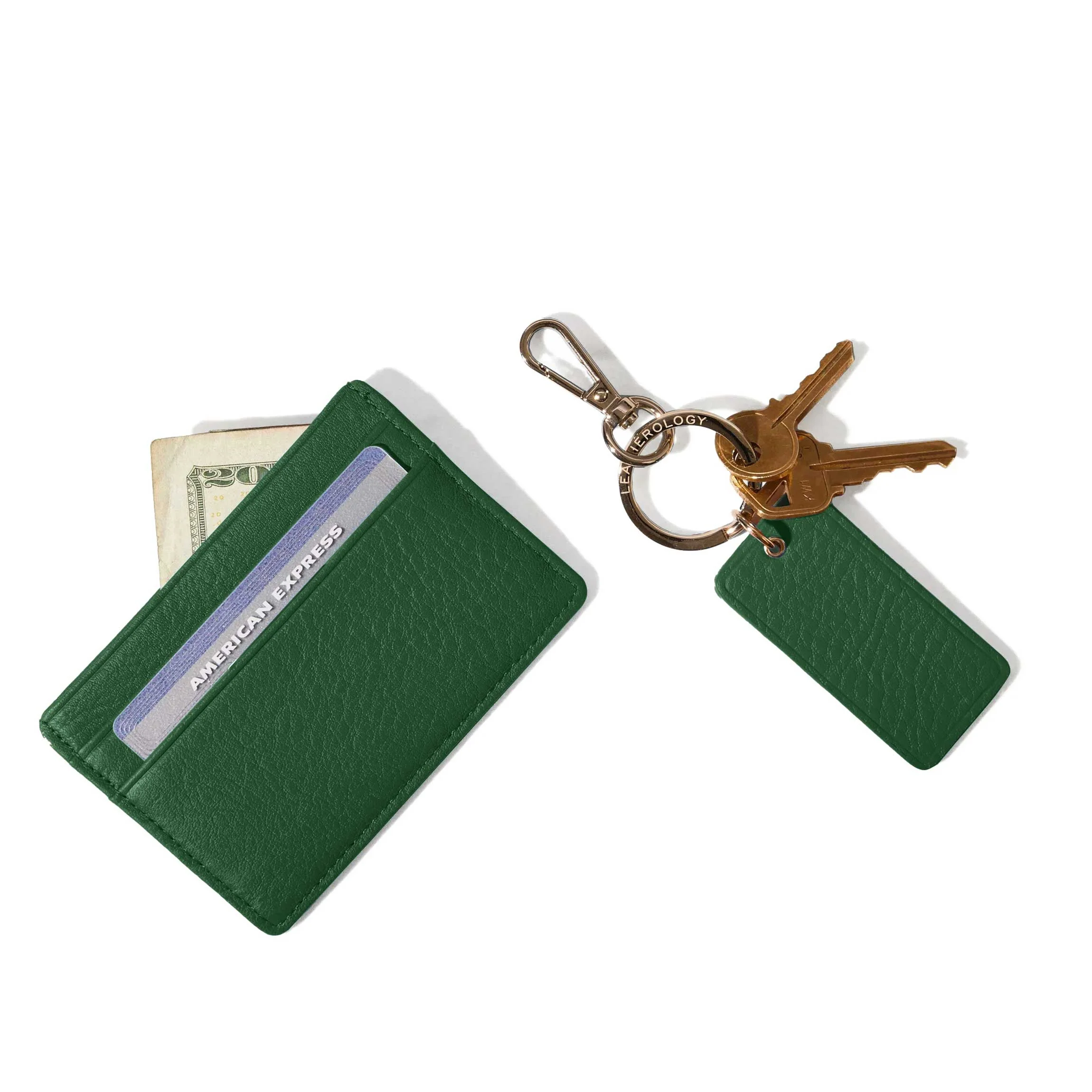 Card + Key Gift Set Fairway Green