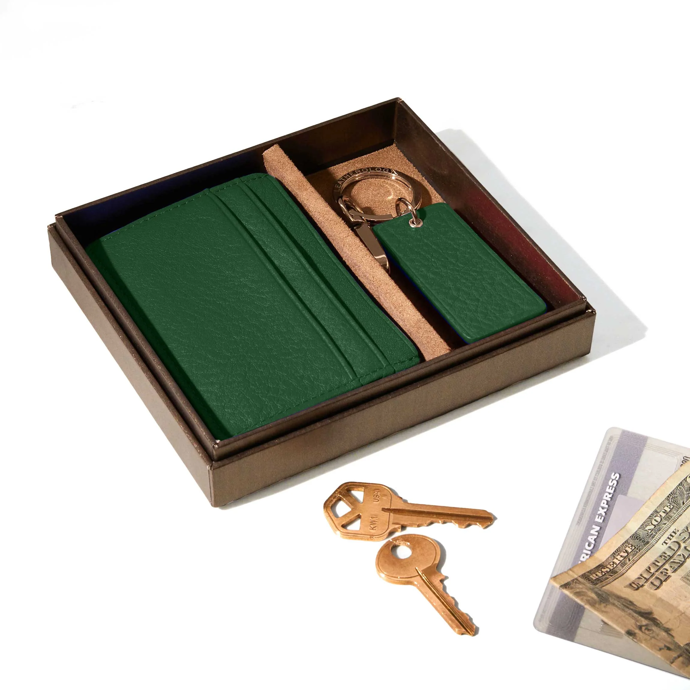 Card + Key Gift Set Fairway Green - Image 3