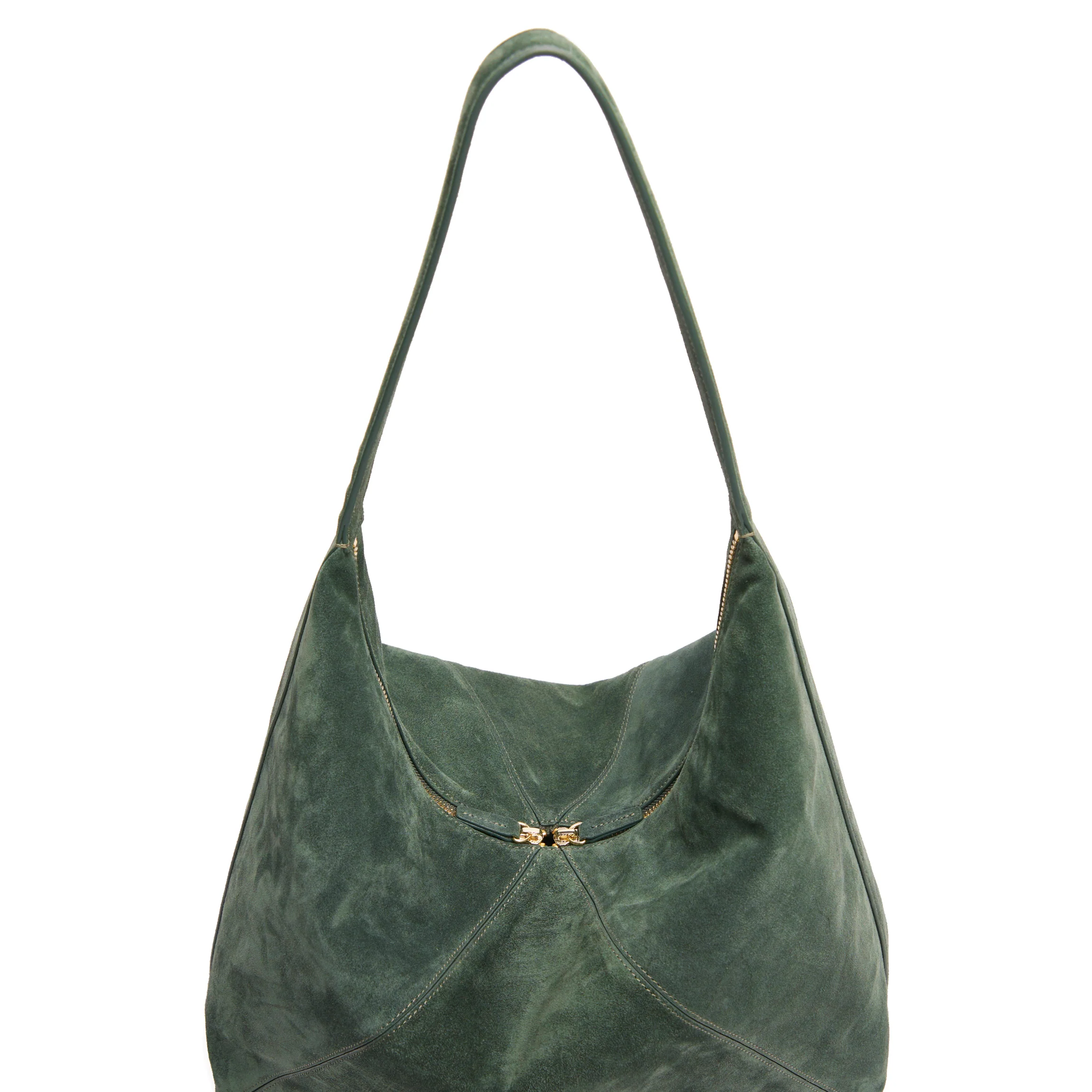 Ciera Maxi Hobo Juniper Suede - Image 6