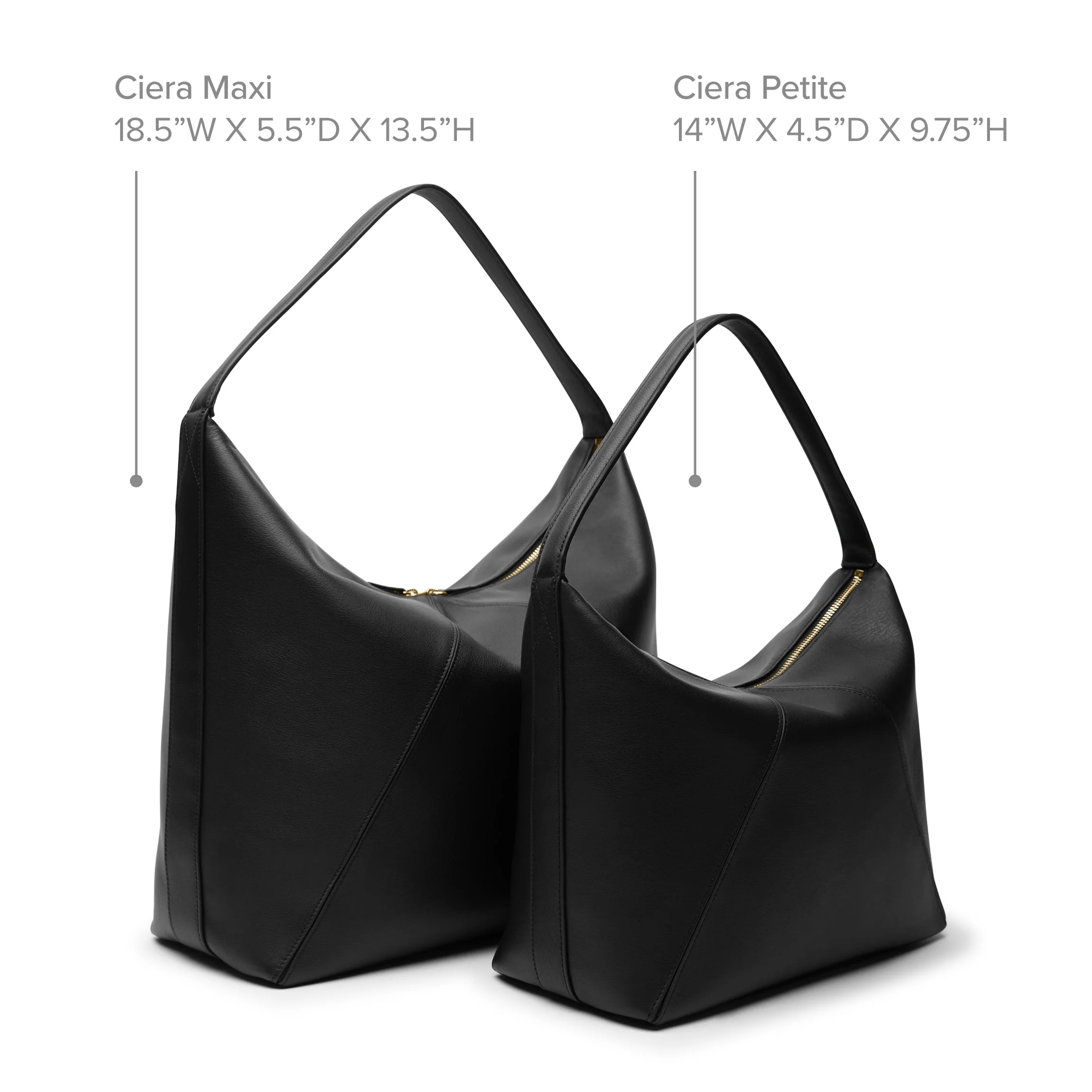 Ciera Maxi Hobo Saddle Brown - Image 9