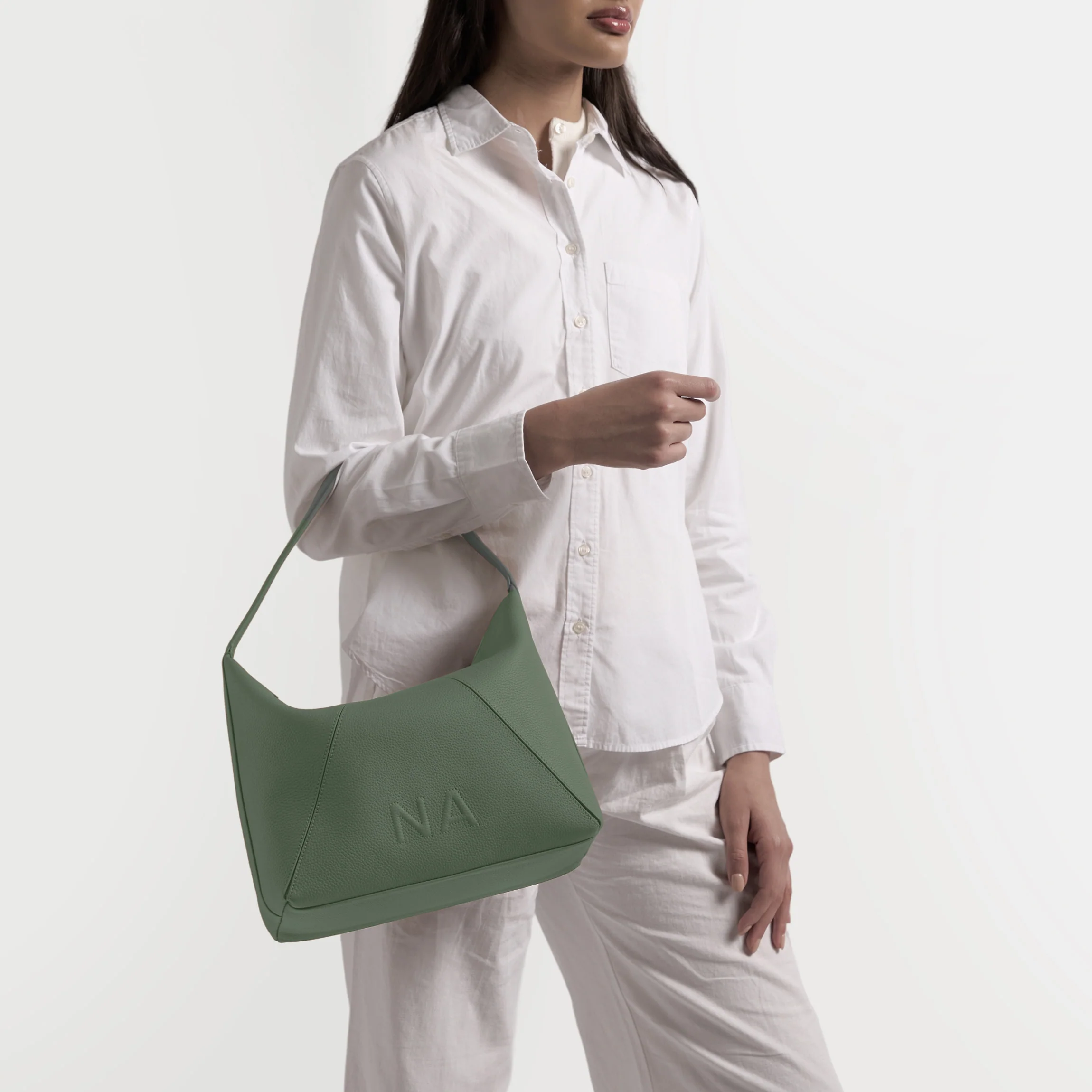 Ciera Petite Hobo Moss - Image 2