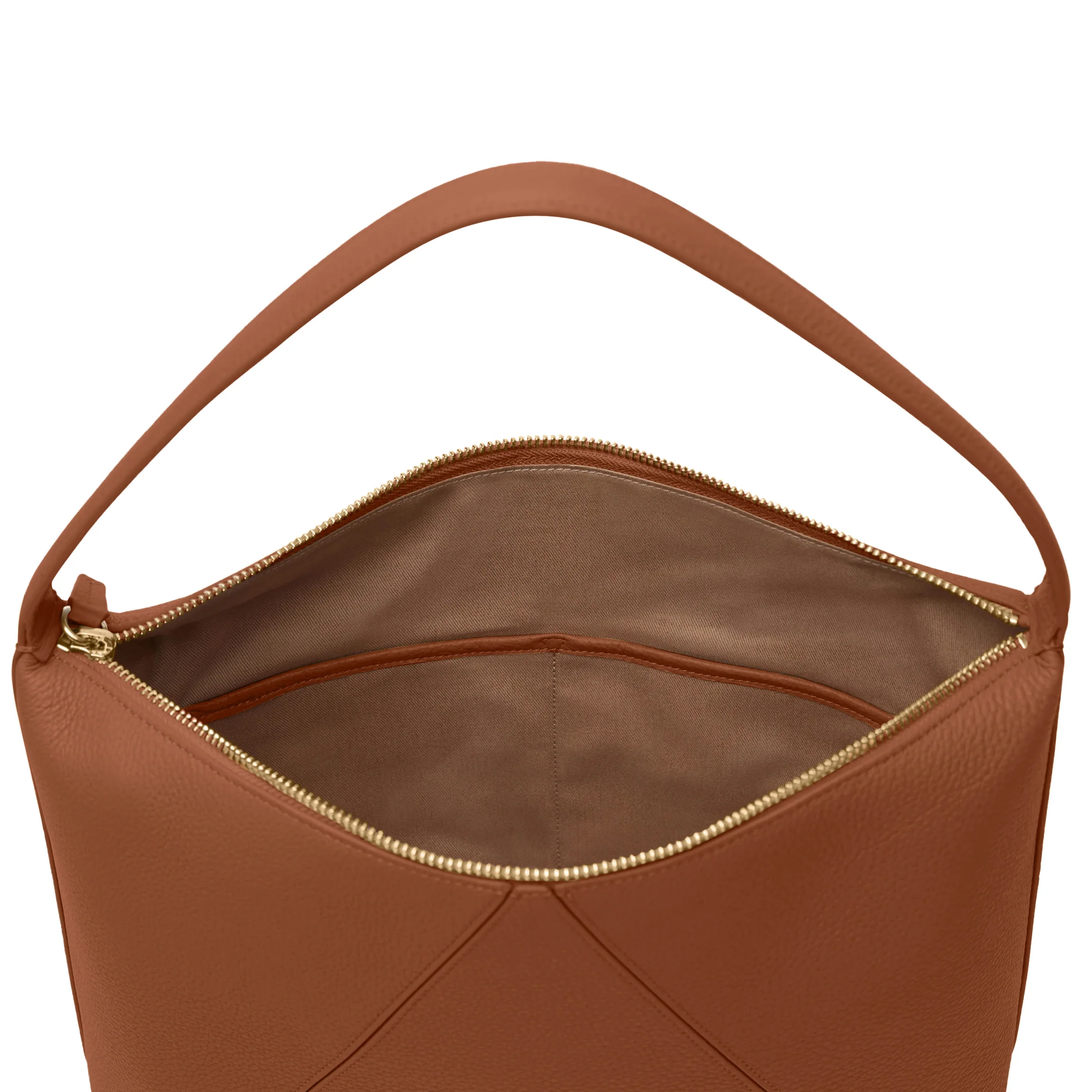 Ciera Petite Hobo Saddle Brown - Image 5