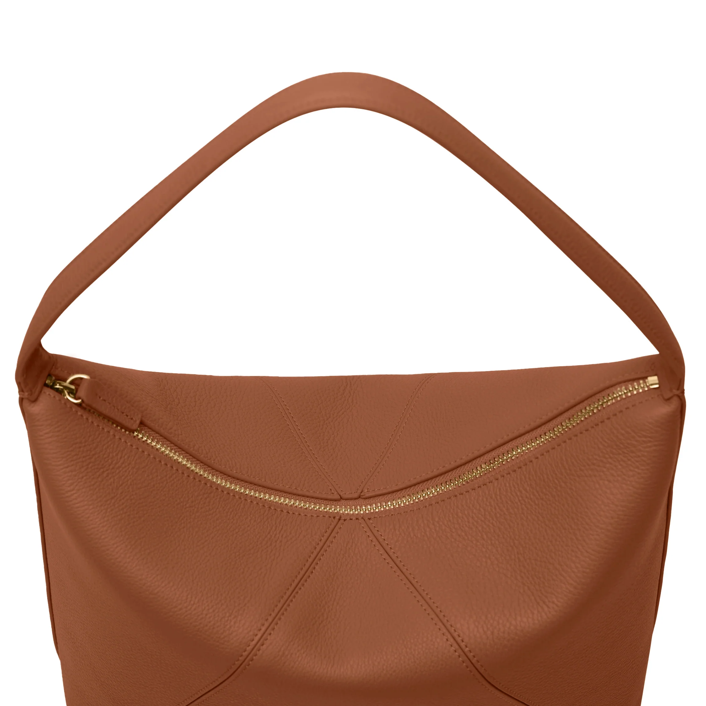 Ciera Petite Hobo Saddle Brown - Image 6