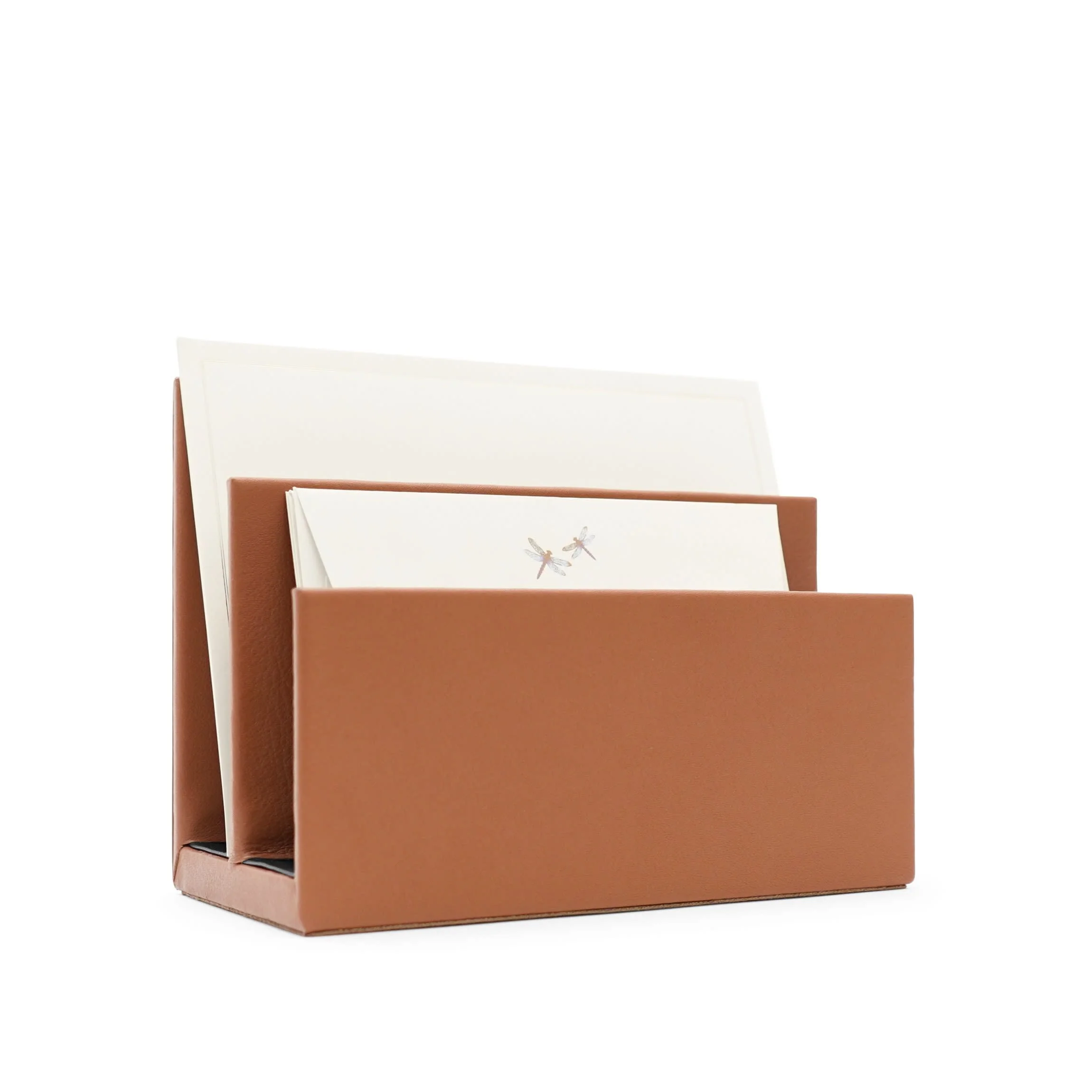 Classic Letter Holder Cognac - Image 2